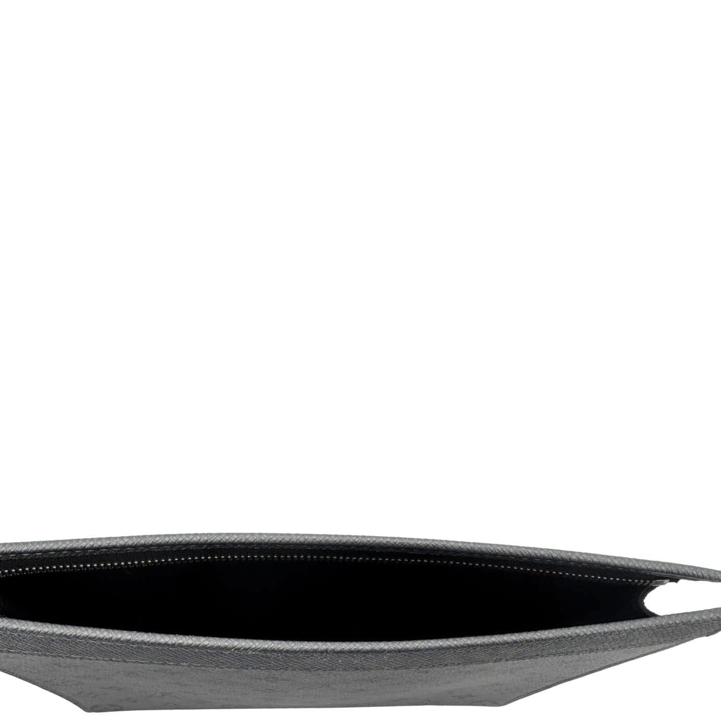 LOUIS VUITTON Voyage MM Monogram Eclipse Pouch Bag Gray