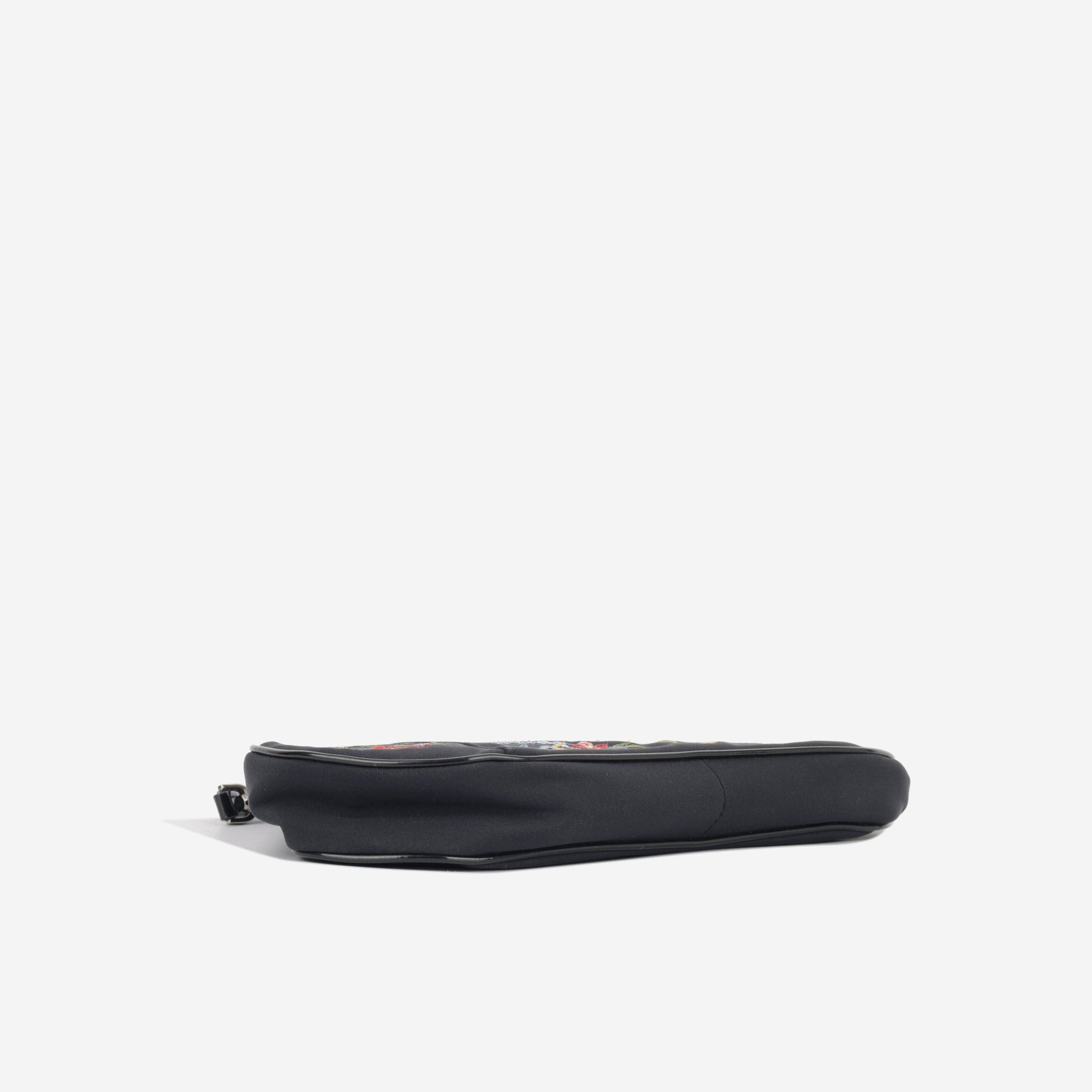 Dior Nylon Pochette Leather Shoulder Bag