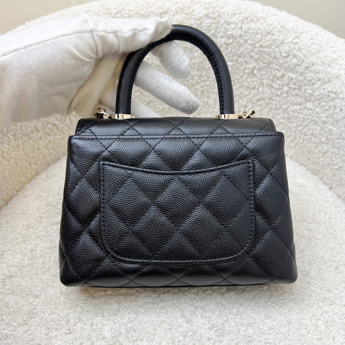 Chanel Micro Coco Handle Flap Flap Bag - Rovelle Bags