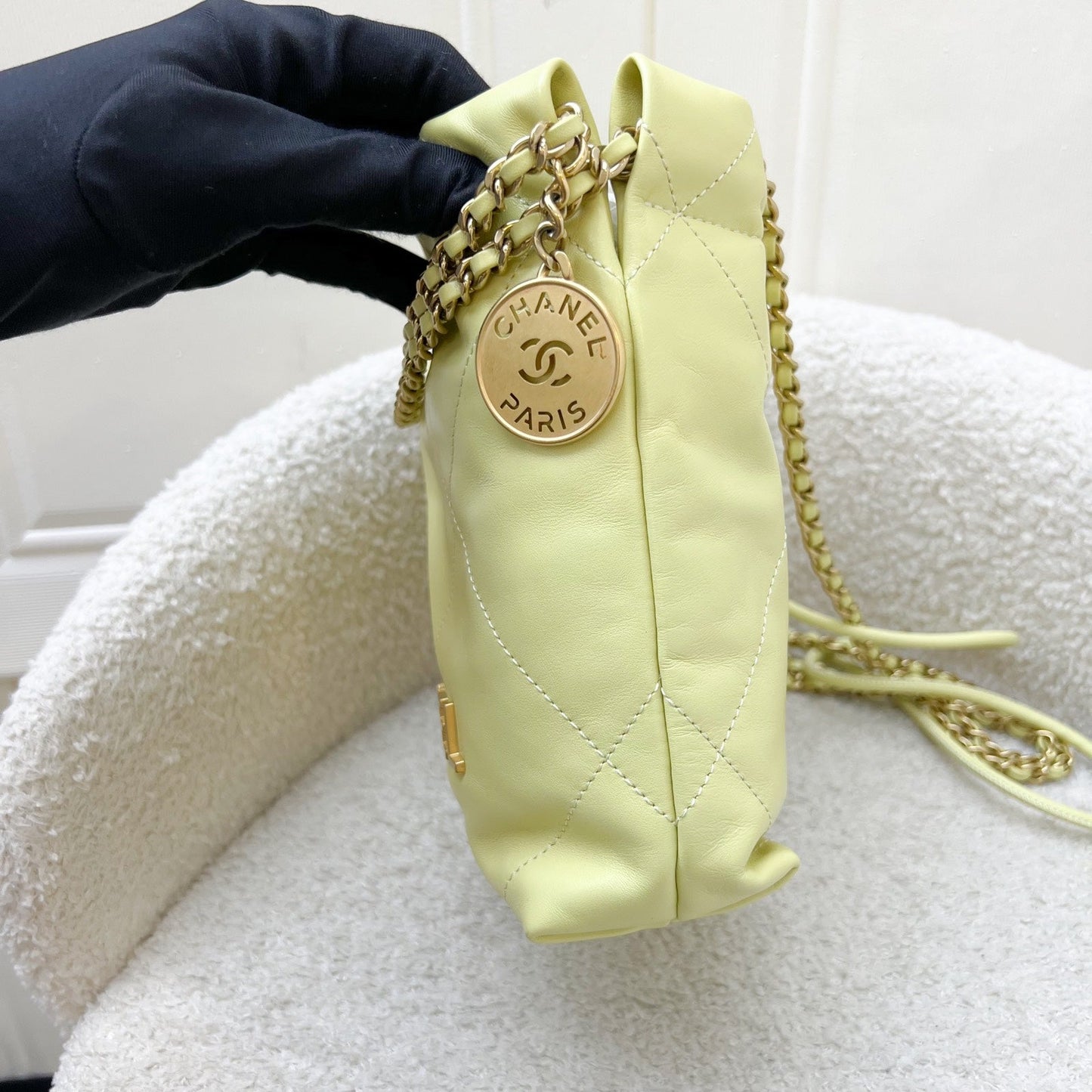 Chanel 22 Mini Hobo Handbag - Rovelle Bags