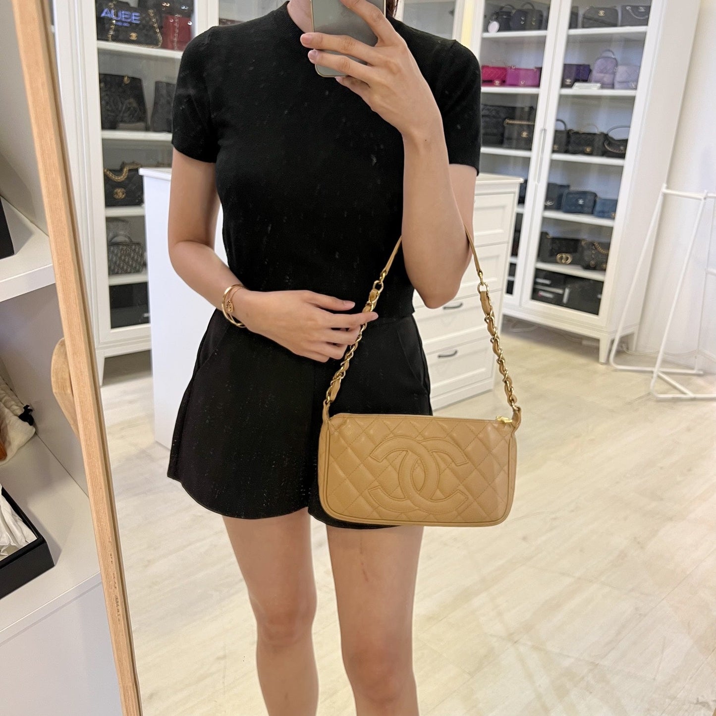Chanel Timeless CC Small Hobo Shoulder Shoulder Bag - Rovelle Bags