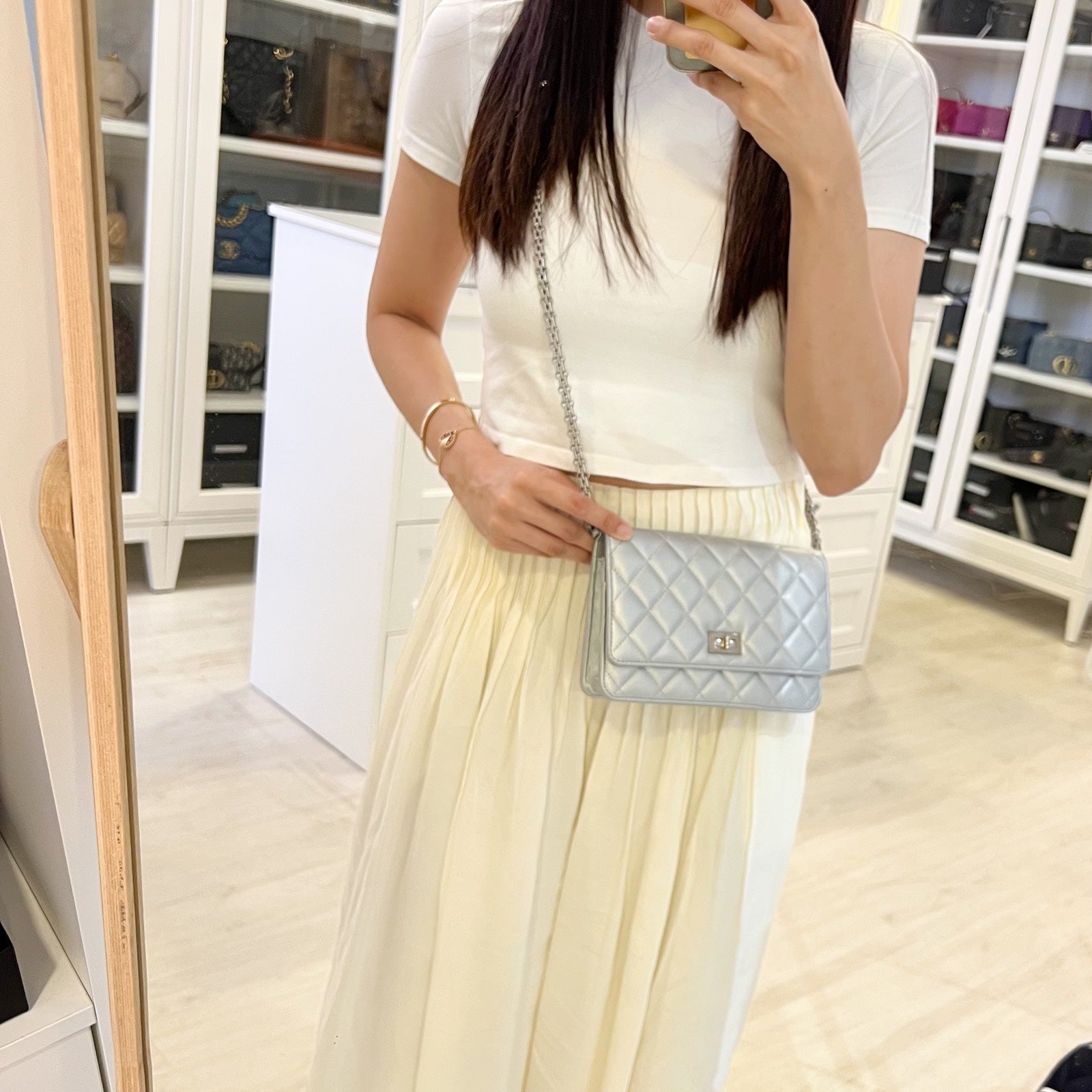 Chanel Reissue Wallet on Chain WOC Crossbody Bag - Rovelle Bags