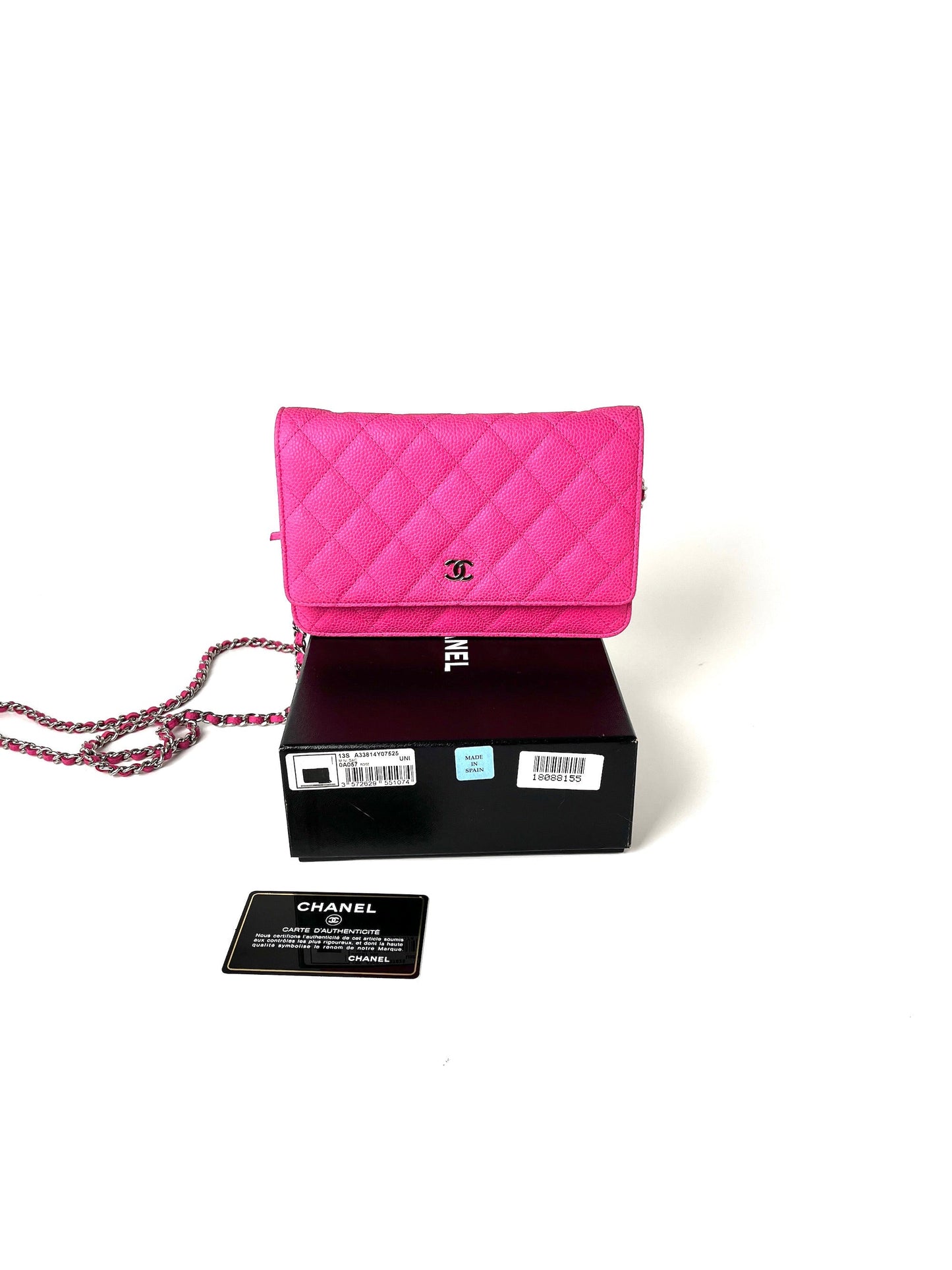 Chanel 13S WOC Wallet on Chain Crossbody Bag - Rovelle Bags