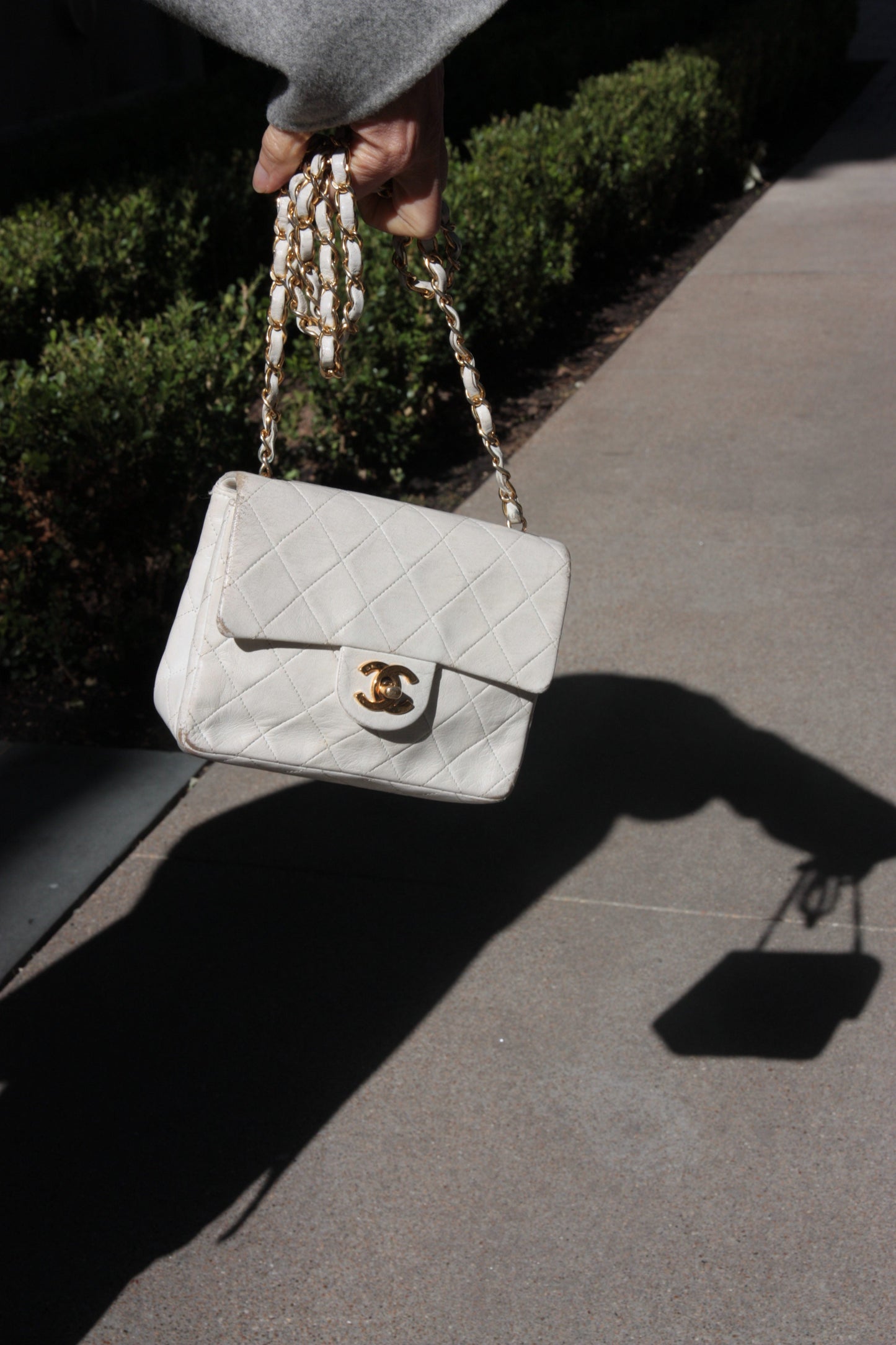 Chanel Quilted Classic Mini Square Flap Flap Bag - Rovelle Bags