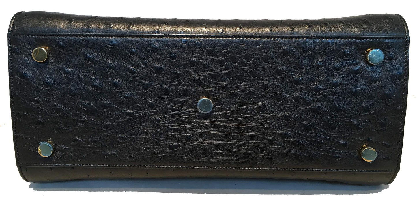 Yves Saint Laurent Small Sac du Jour Handbag in Black Premium Leather