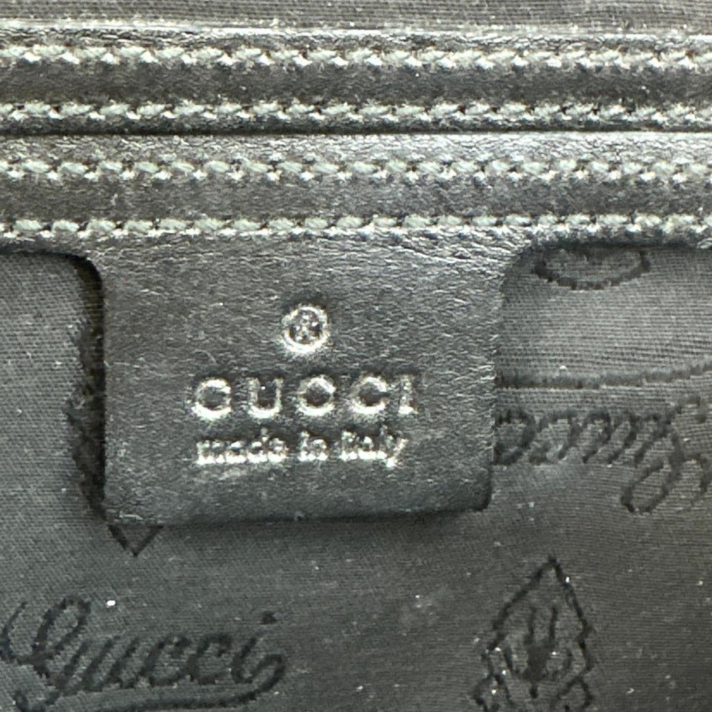 GUCCI GG Imprime Monogram Coated Canvas Waist Bum Bag Black 233269