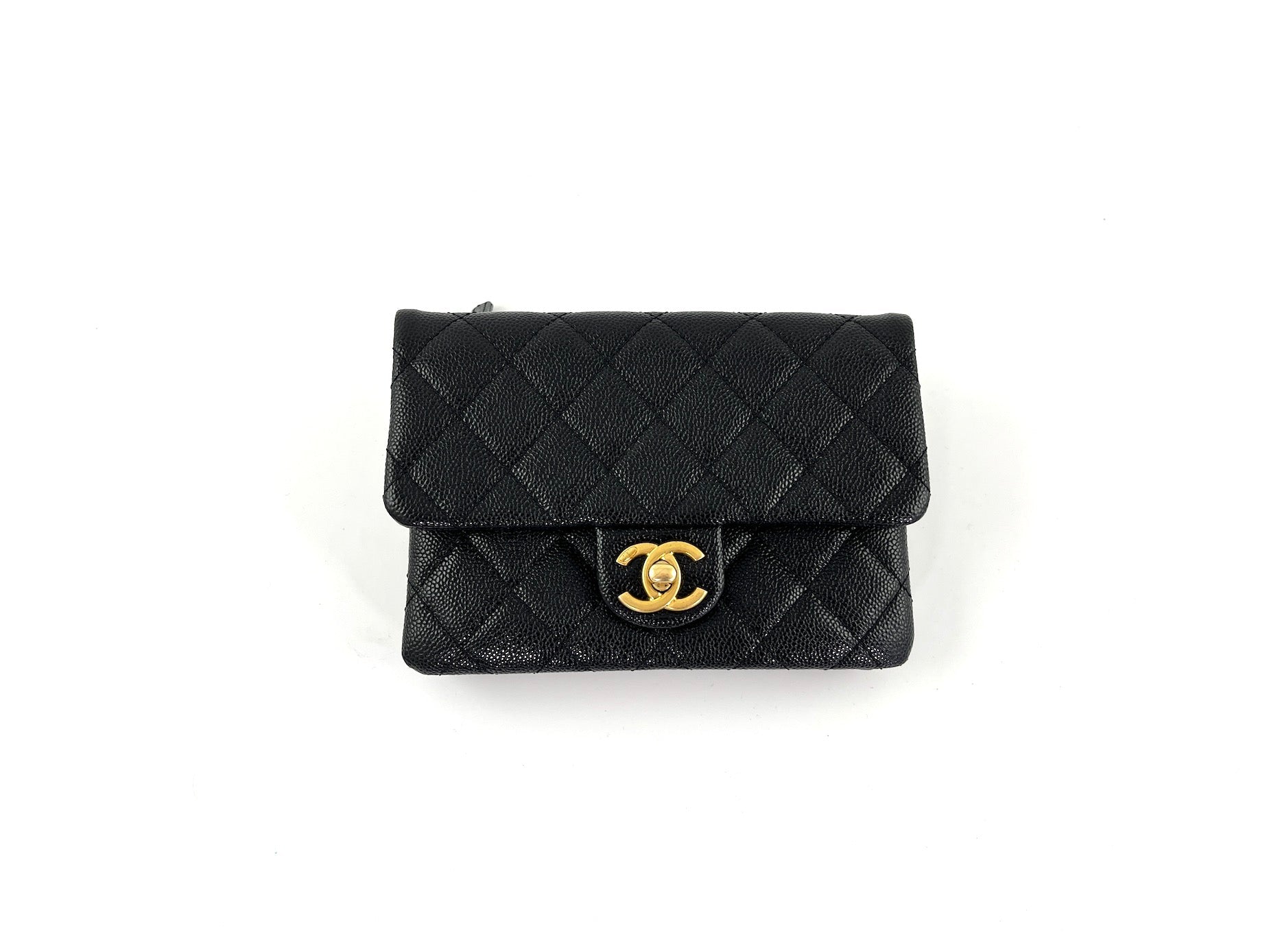 Chanel Pick me Up Black Caviar Handbag - Rovelle Bags