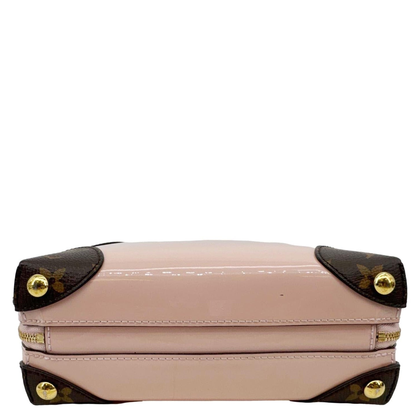 LOUIS VUITTON Venice Patent Miroir Leather Crossbody Bag Rose Ballerine