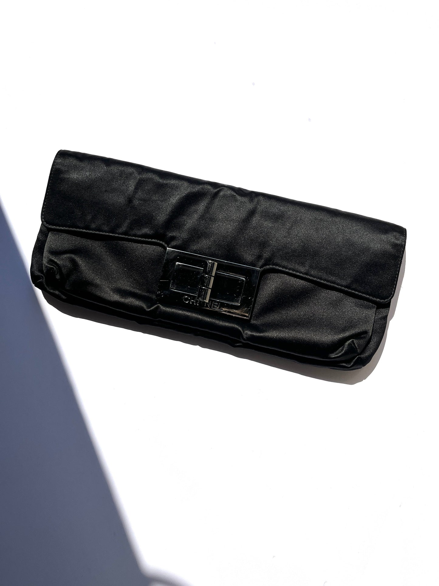 Chanel Reissue Satin Clutch Clutch Bag - Rovelle Bags