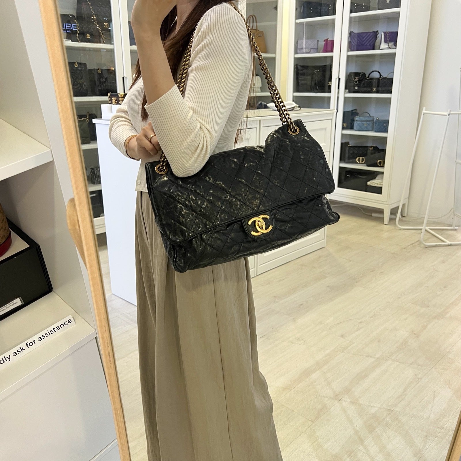 Chanel Shiva Flap Flap Bag - Rovelle Bags