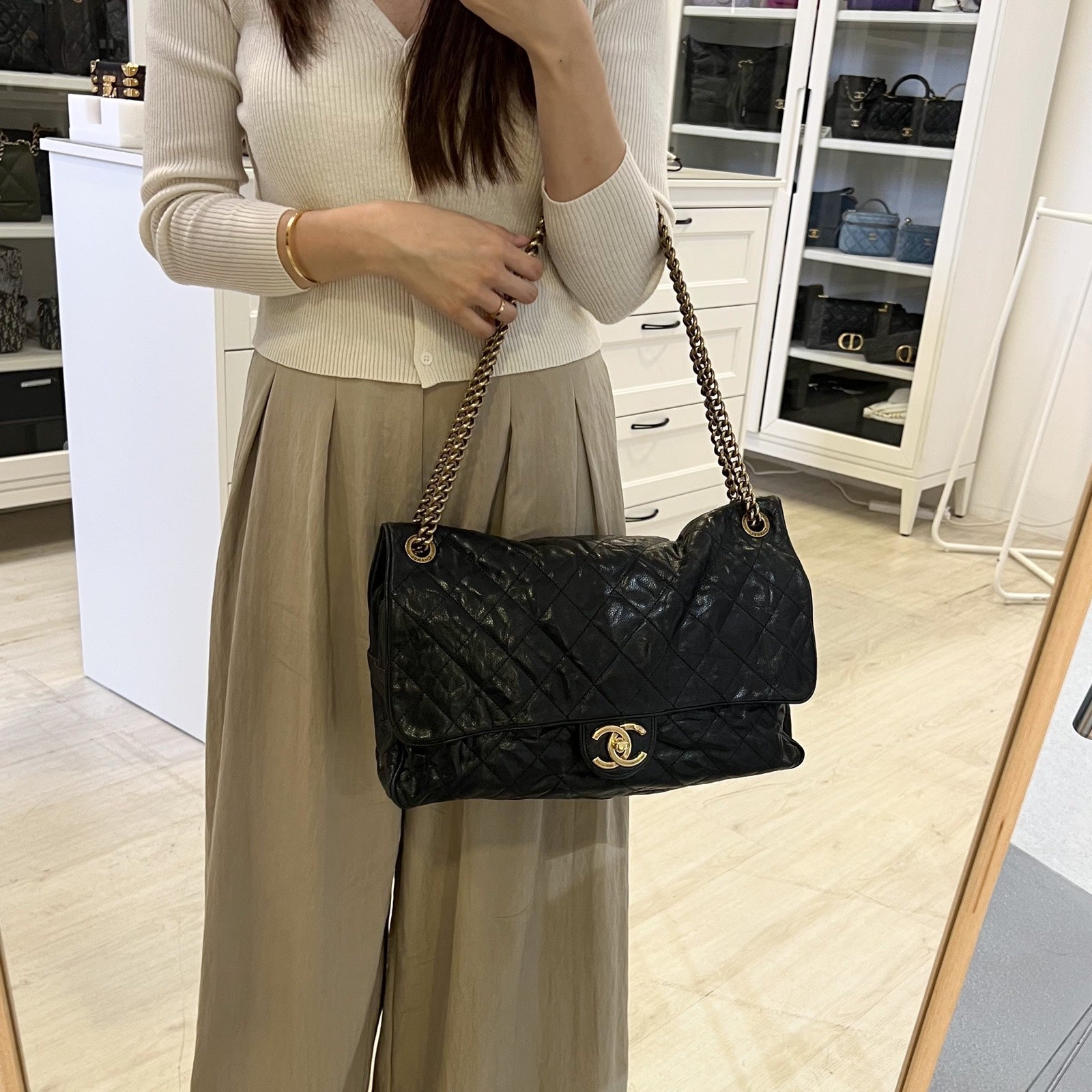 Chanel Shiva Flap Flap Bag - Rovelle Bags