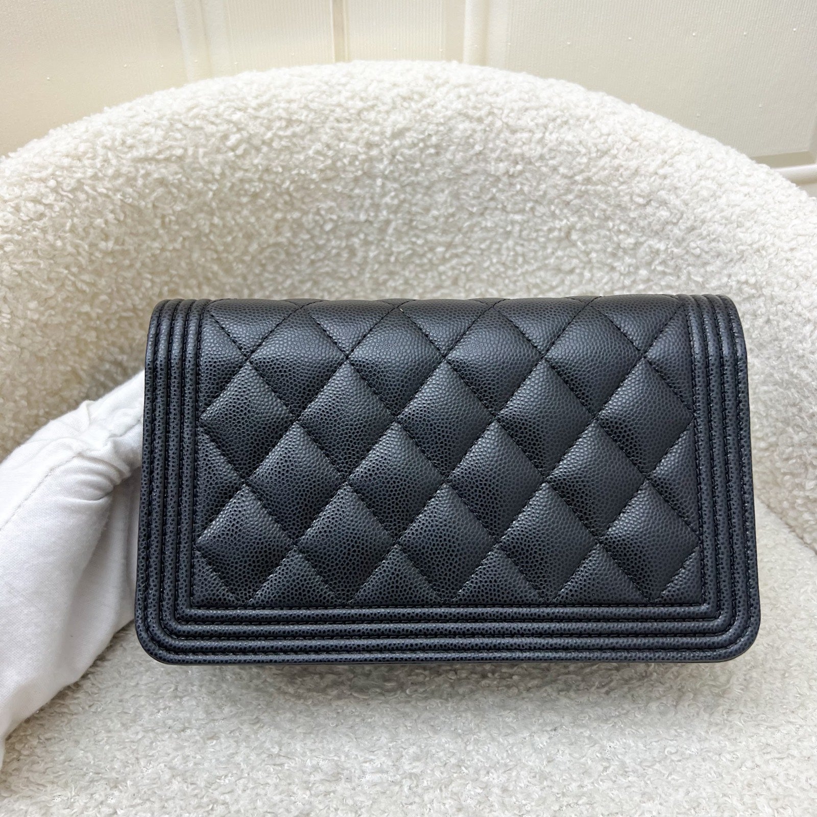 Chanel Boy Wallet on Chain WOC Crossbody Bag - Rovelle Bags