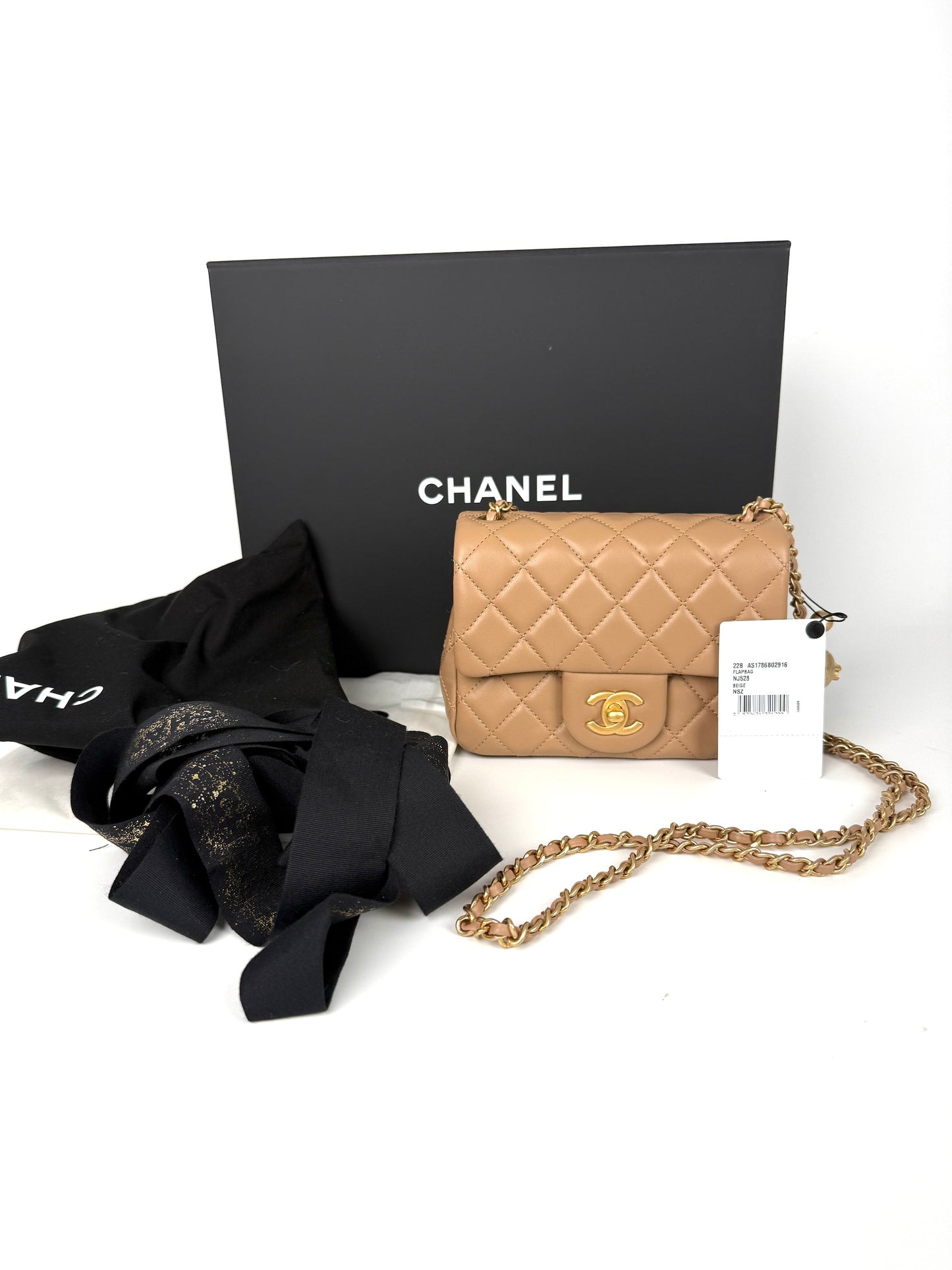 Chanel New CHANEL Mini Pearl Crush Crossbody Bag - Rovelle Bags