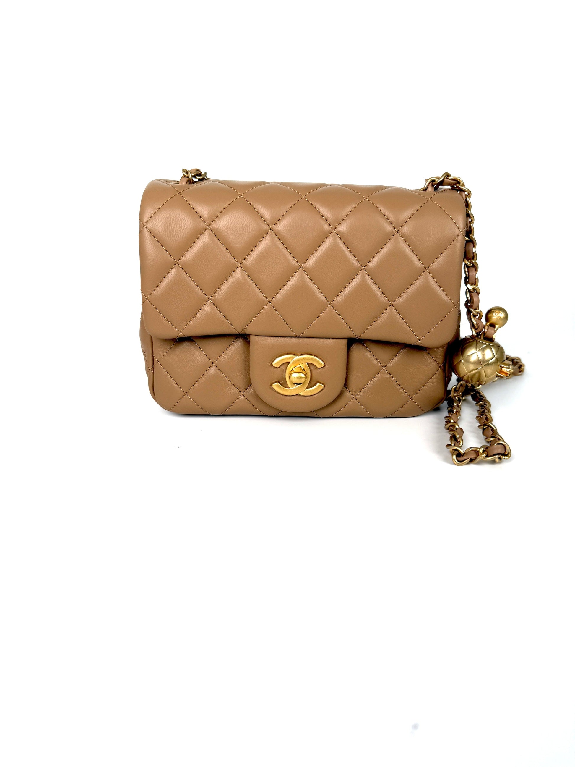 Chanel New CHANEL Mini Pearl Crush Crossbody Bag - Rovelle Bags