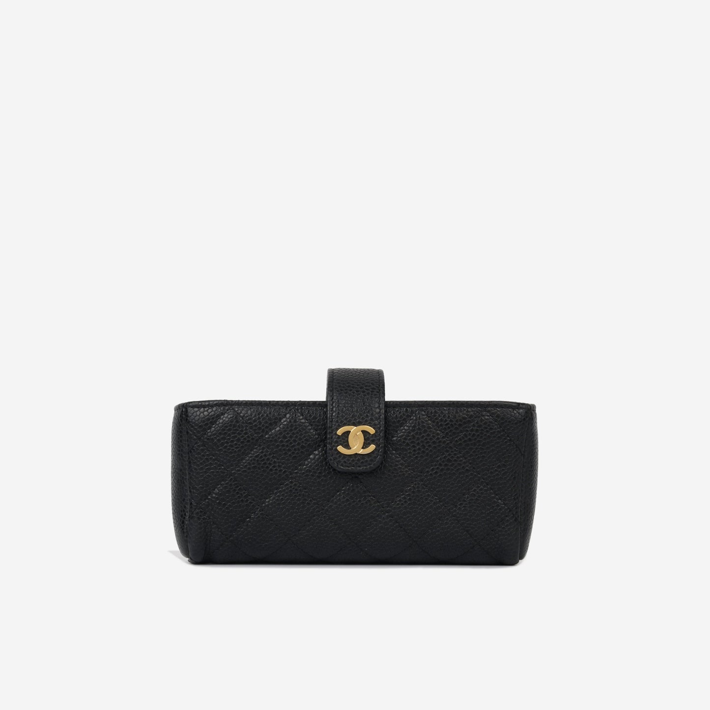Chanel Classic Flap Lambskin Black Shoulder Bag Style 343