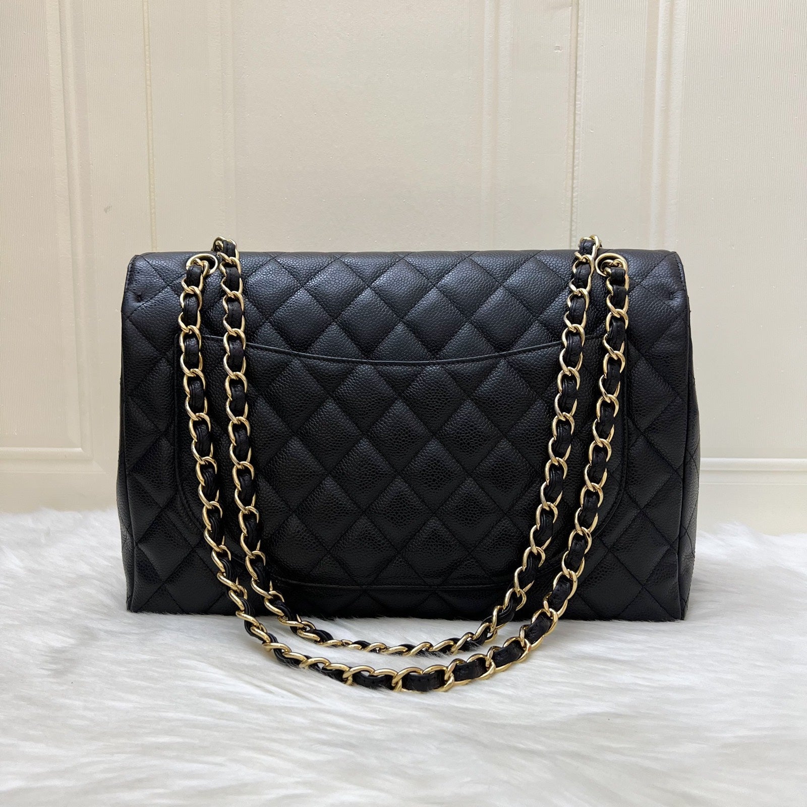 Chanel Maxi Classic Single Flap Flap Bag - Rovelle Bags