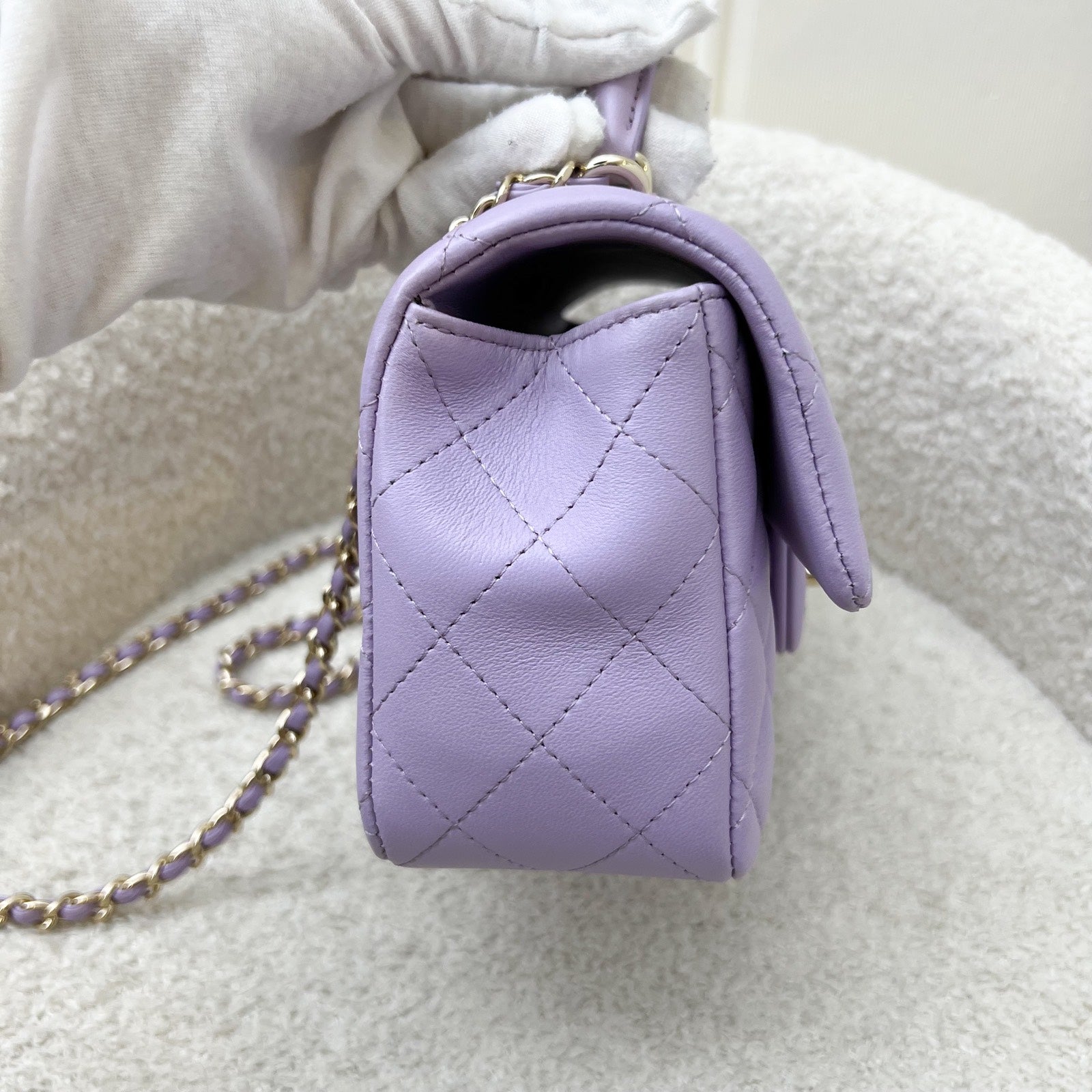 Chanel Top Handle Mini Rectangle Flap Flap Bag - Rovelle Bags