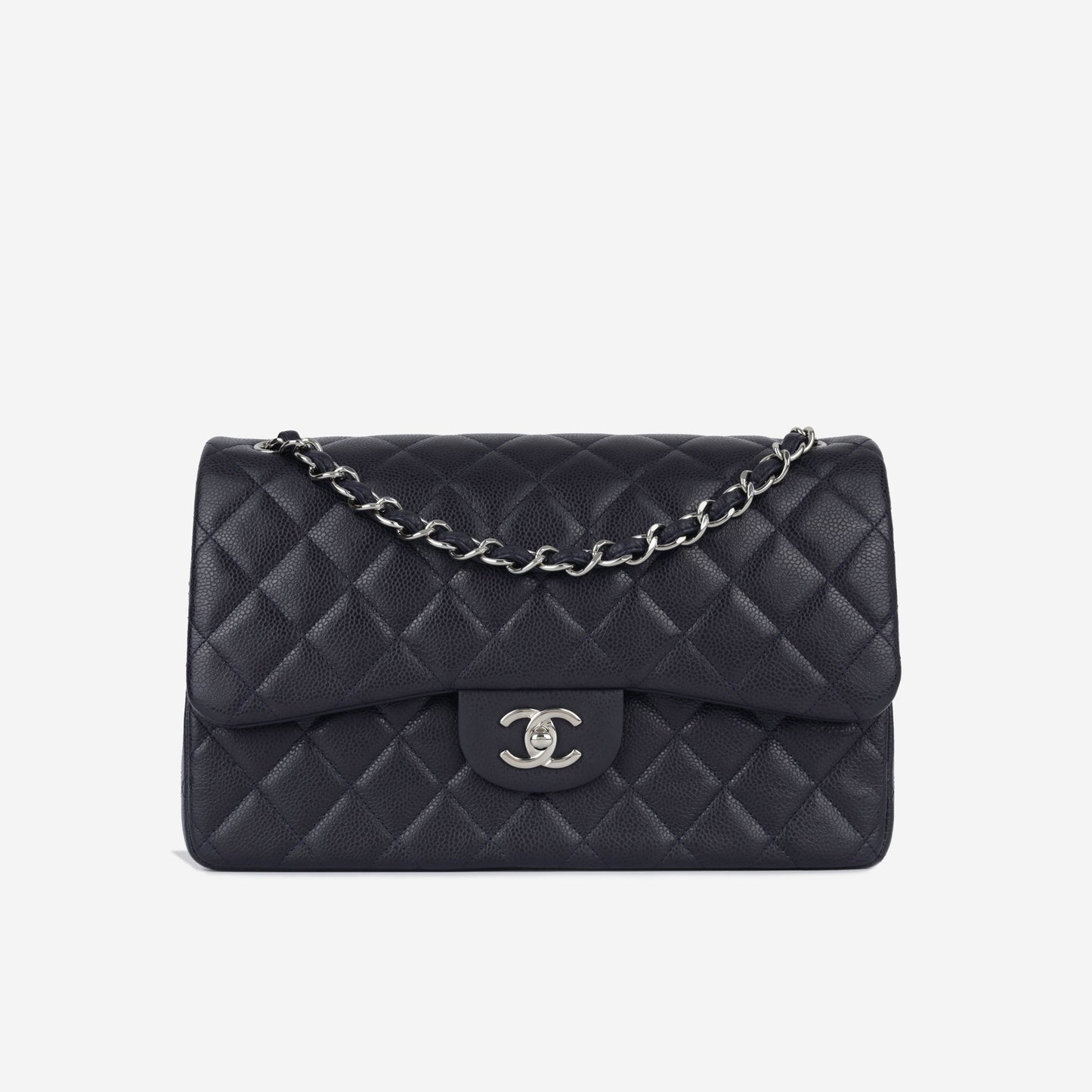 Chanel Classic Flap Lambskin Black Shoulder Bag Style 32