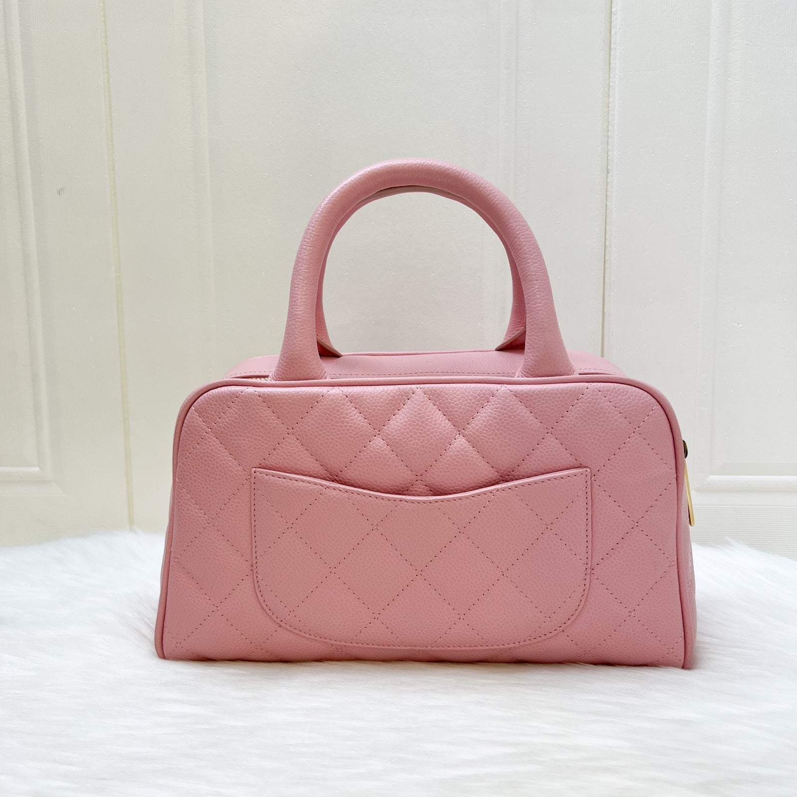 Chanel Mini Boston Bowling Handbag - Rovelle Bags