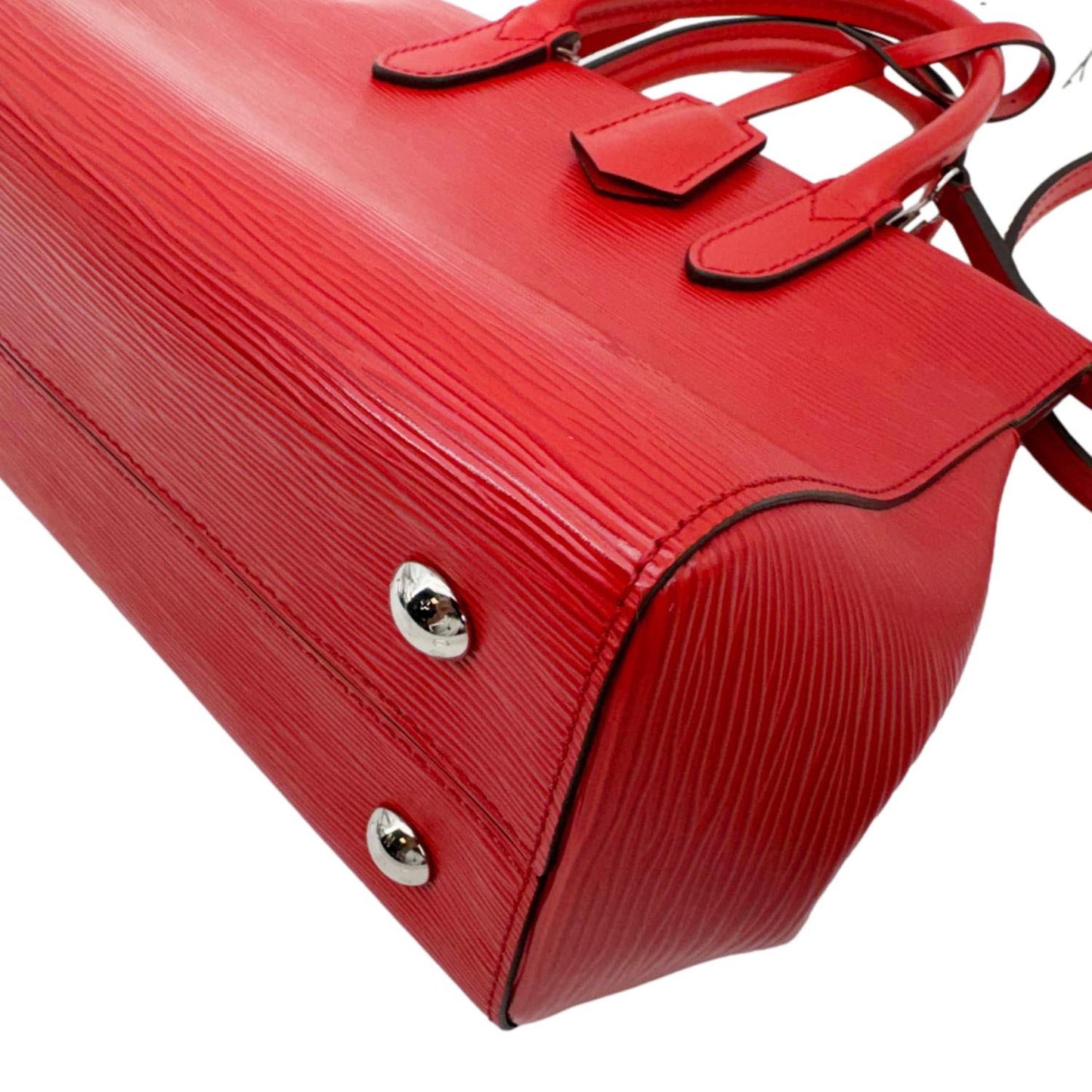 LOUIS VUITTON Marly BB Epi Leather Shoulder Bag Coquelicot
