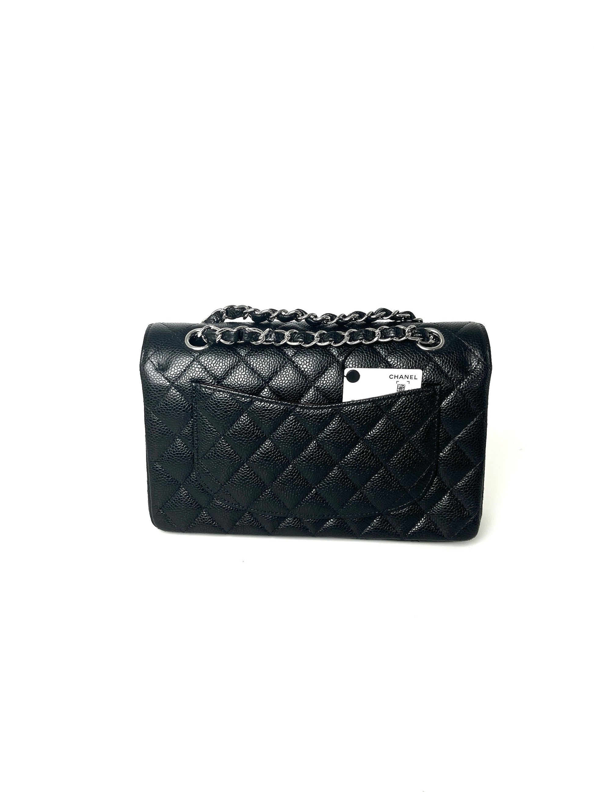 Chanel New CHANEL Black Small Quilted Shoulder Bag - Rovelle Bags