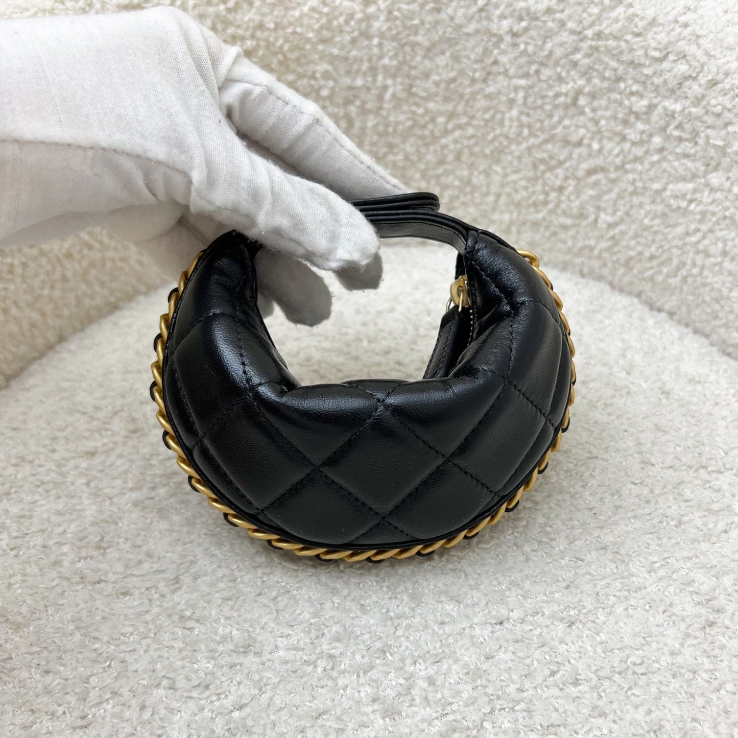 Chanel 25A Fortune Cookie Mini Pouch Handbag - Rovelle Bags