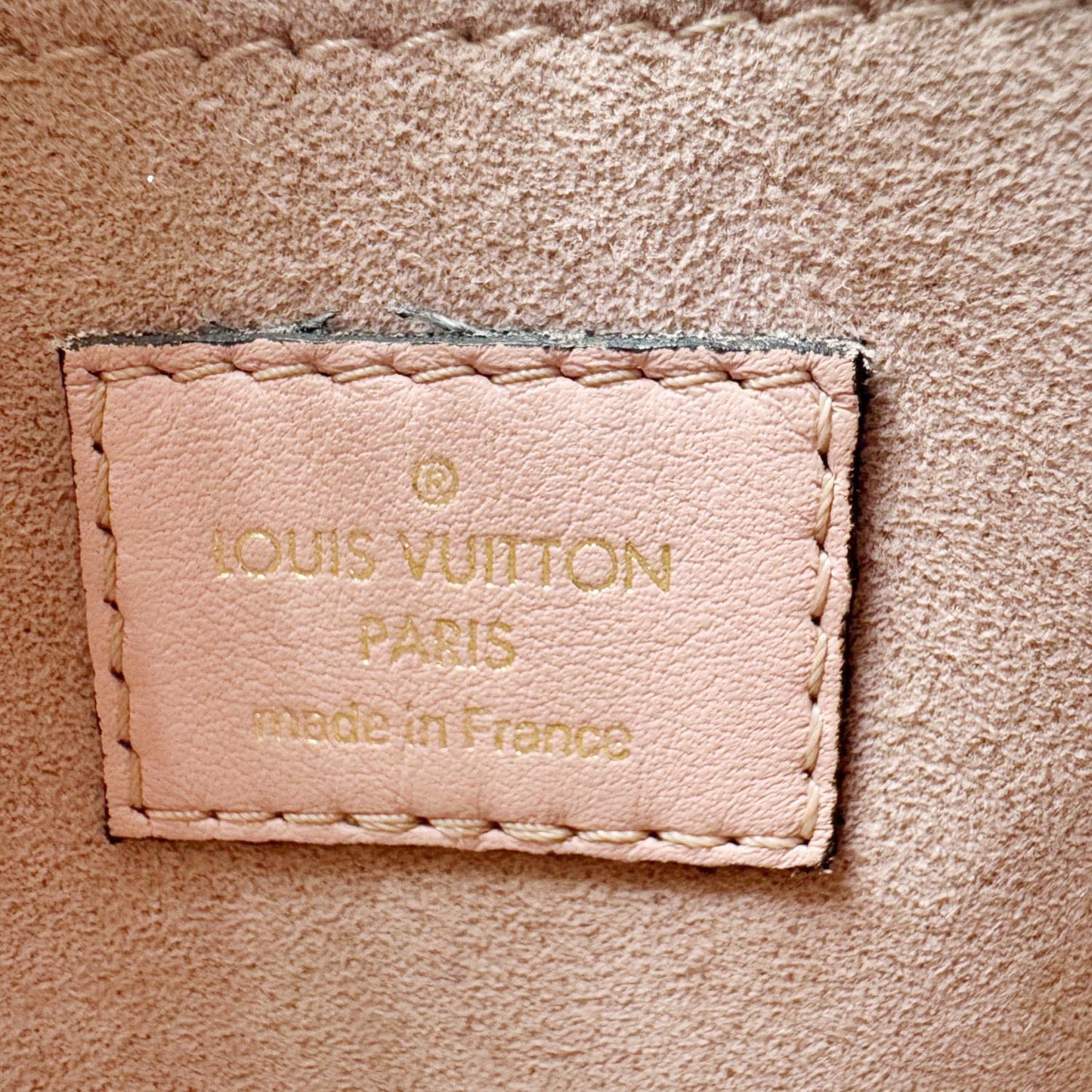 LOUIS VUITTON Locky BB Monogram Canvas Shoulder Bag Pink