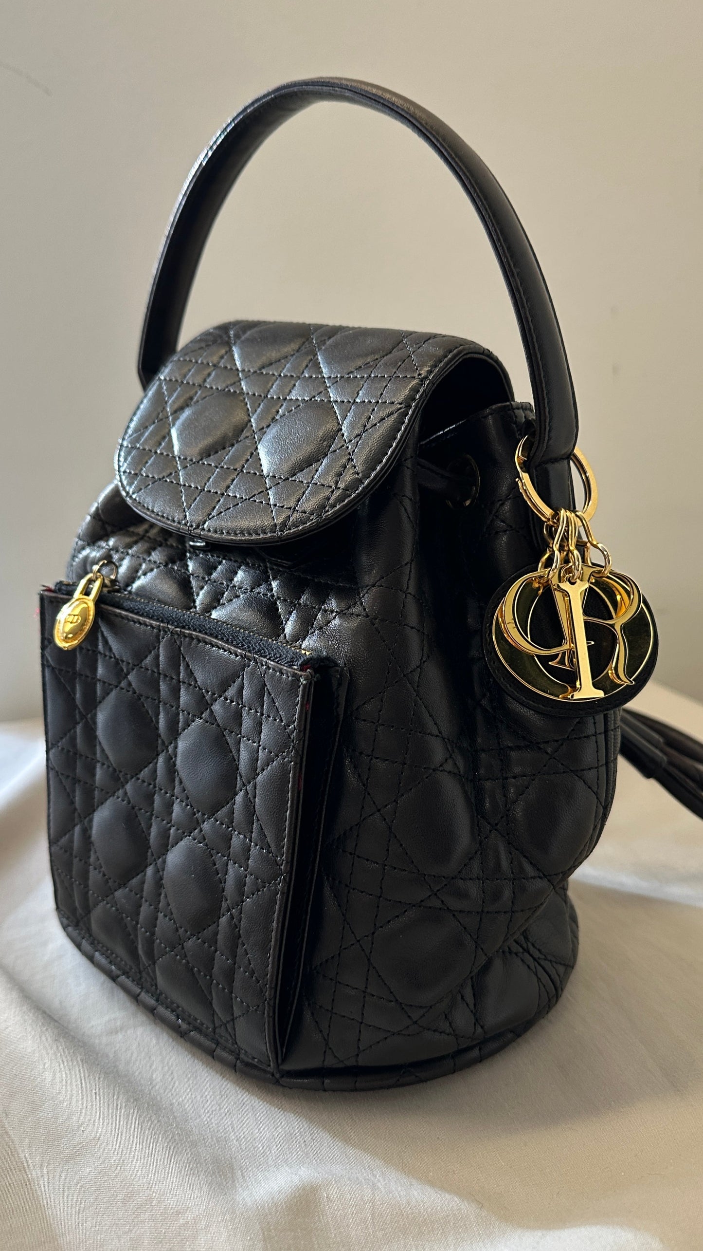 Dior Lady Dior Backpack - Rovelle Bags