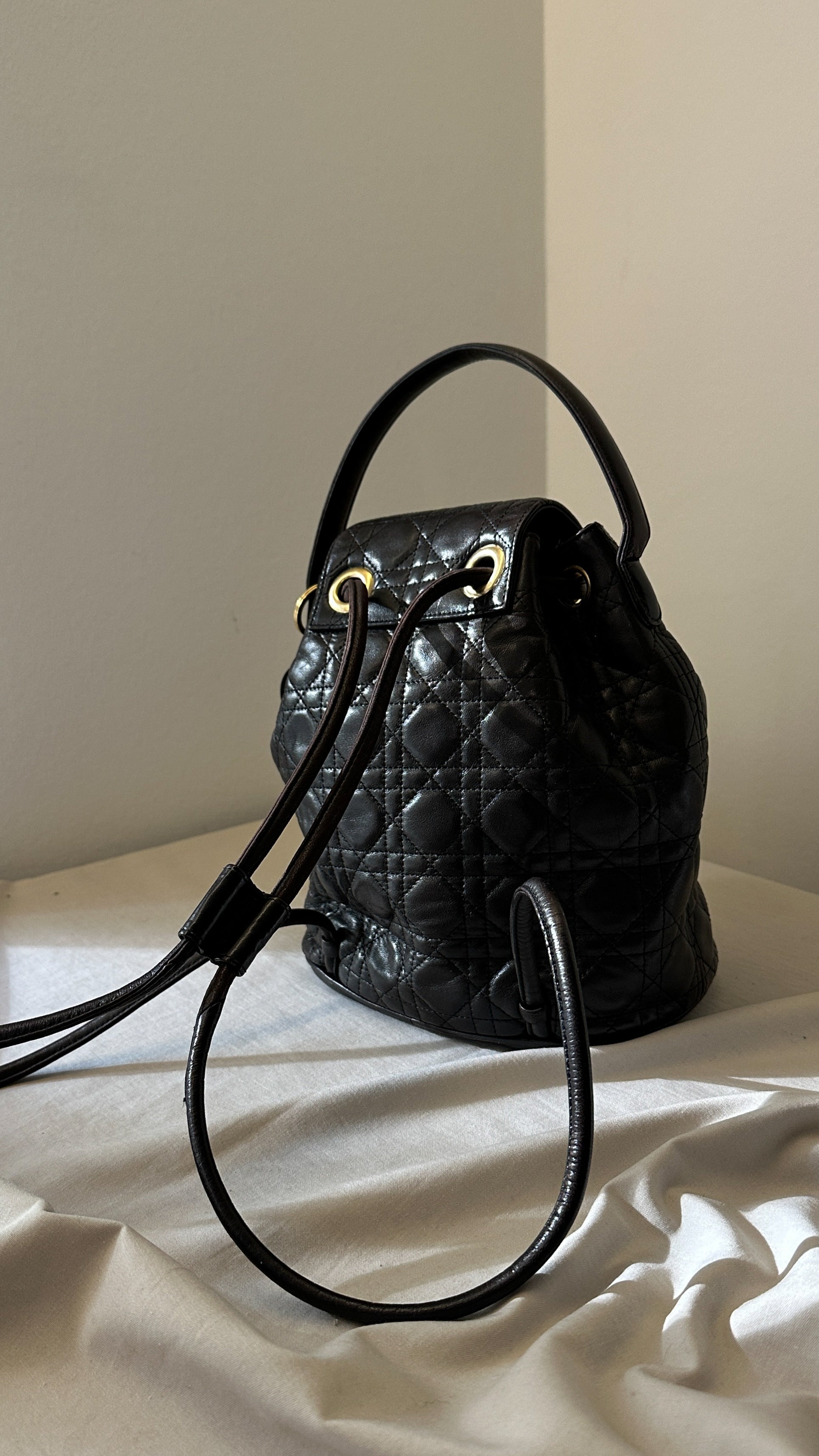 Dior Lady Dior Backpack - Rovelle Bags