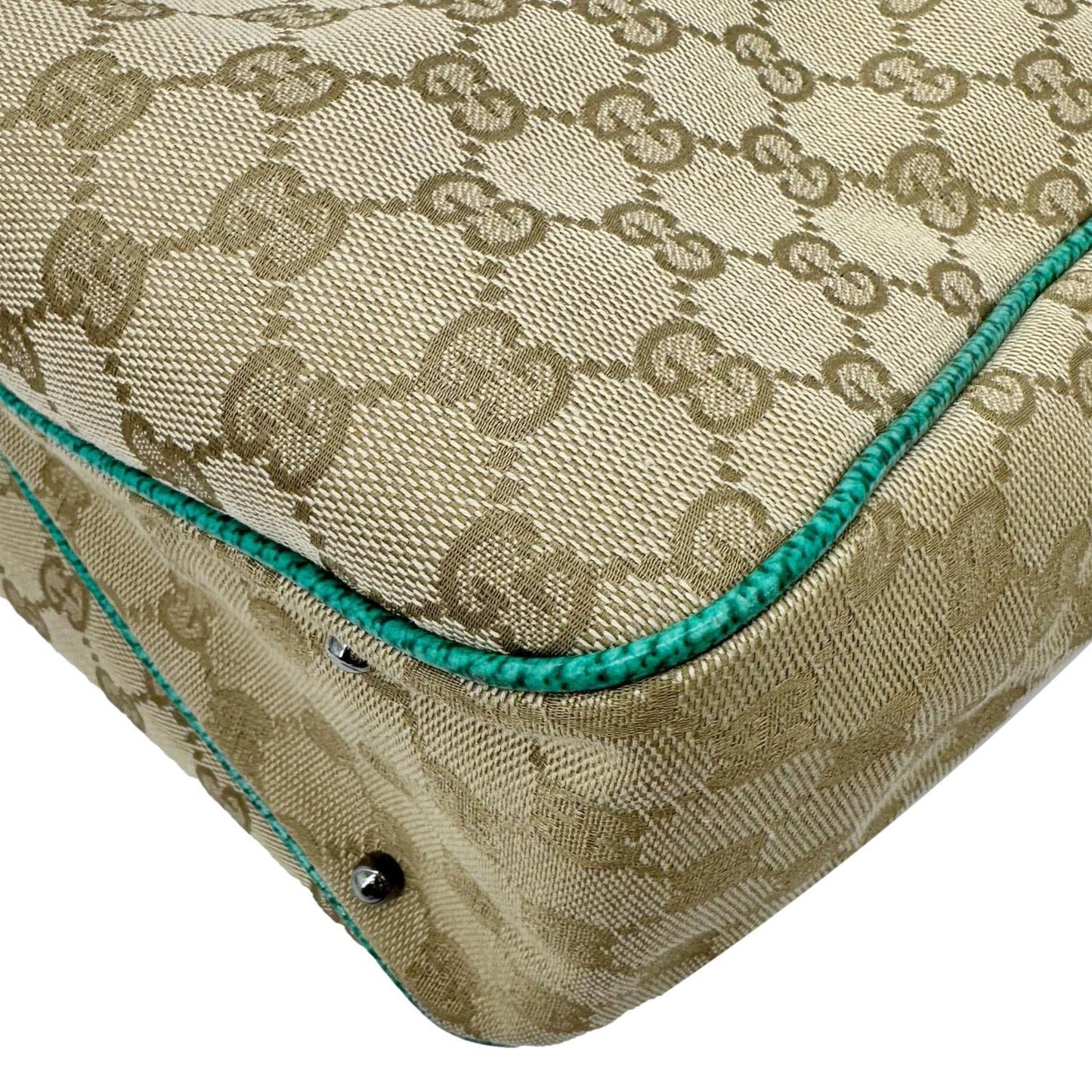 GUCCI GG Canvas Tote Bag Beige 113017