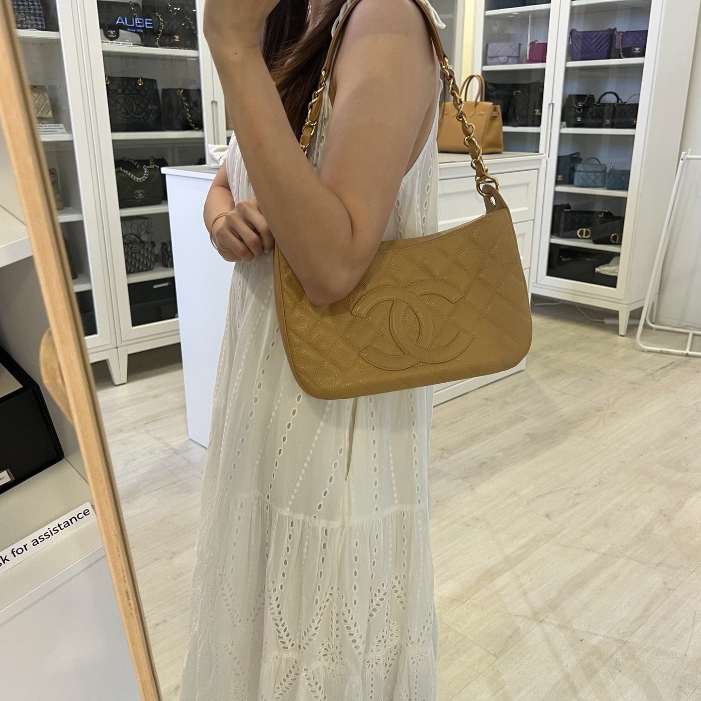 Chanel Half Moon Timeless Hobo in Shoulder Bag - Rovelle Bags