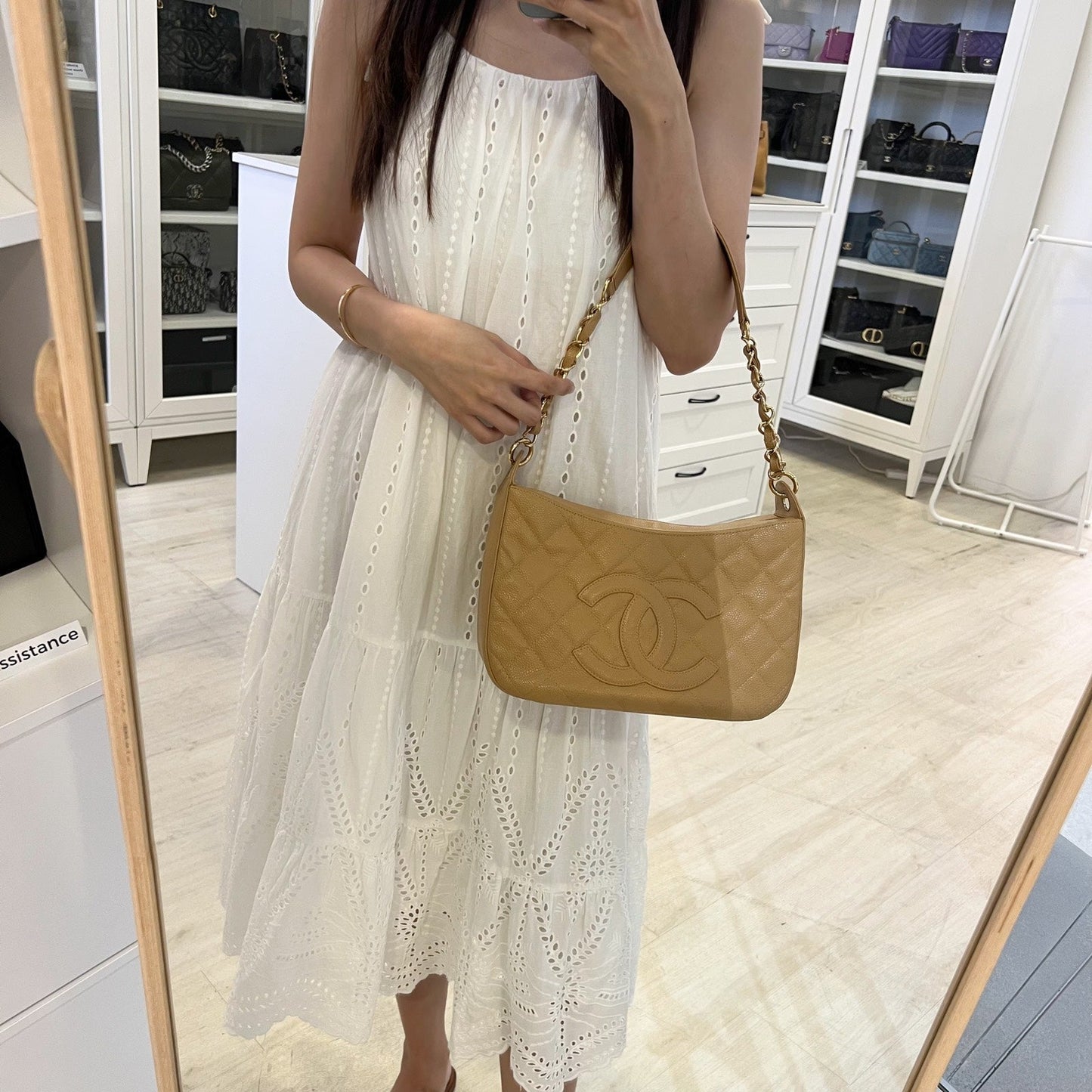 Chanel Half Moon Timeless Hobo in Shoulder Bag - Rovelle Bags