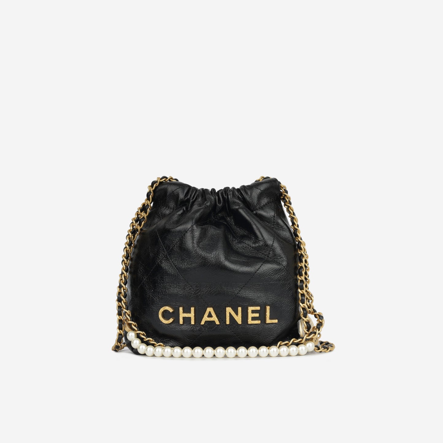 Chanel Chanel 22 Calfskin Black Shoulder Bag Style 7