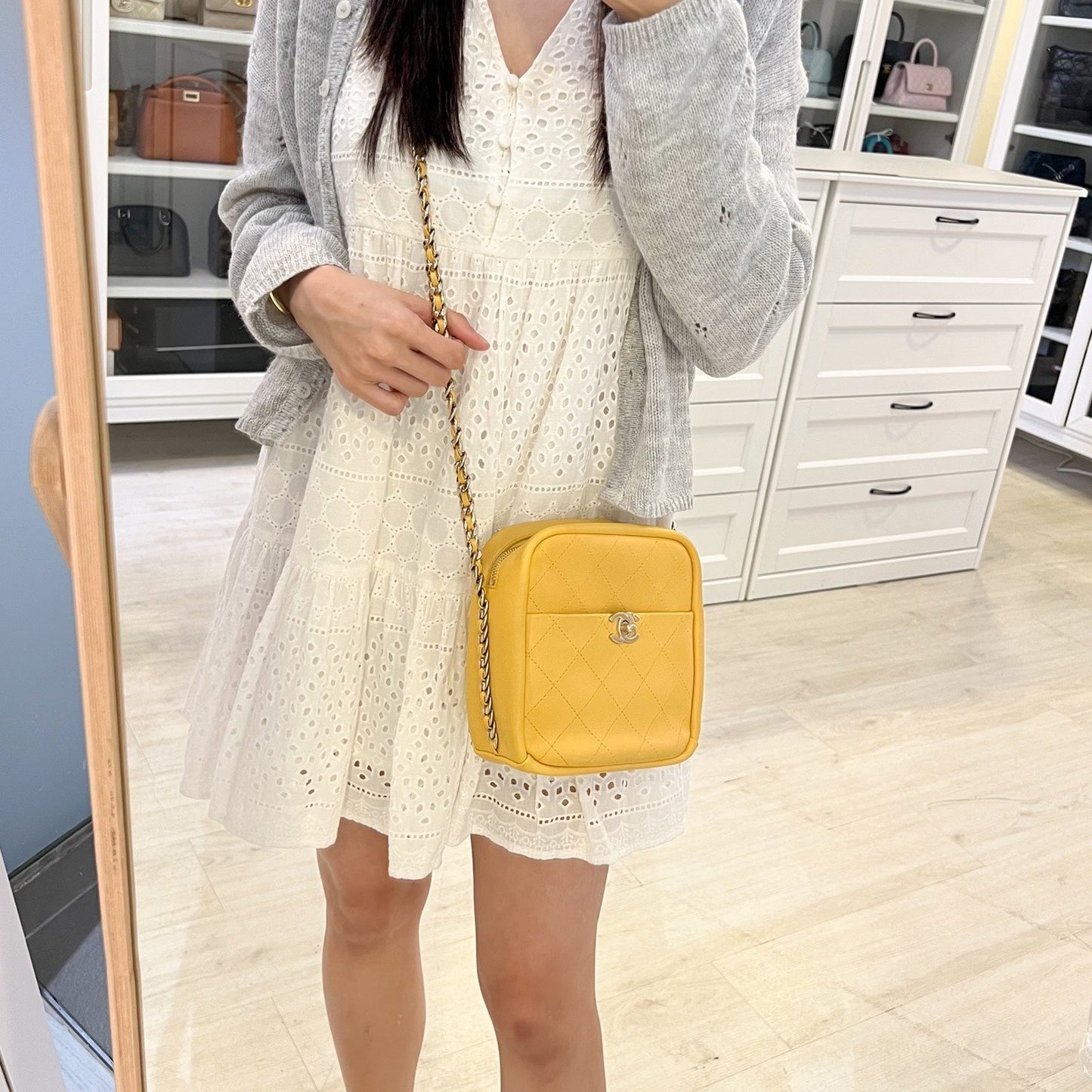 Chanel 19C Casual Trip North South Camera Bag - Rovelle Bags