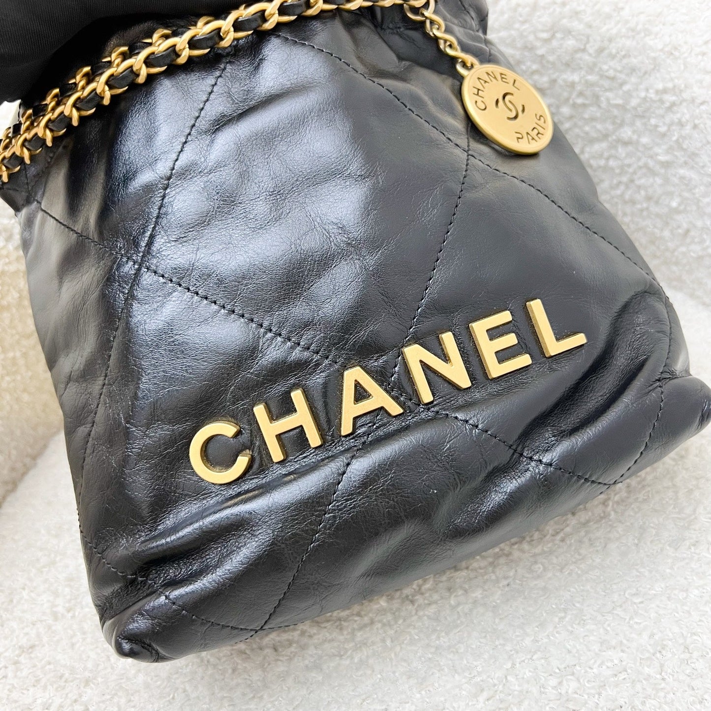 Chanel 22 Mini Hobo Handbag - Rovelle Bags