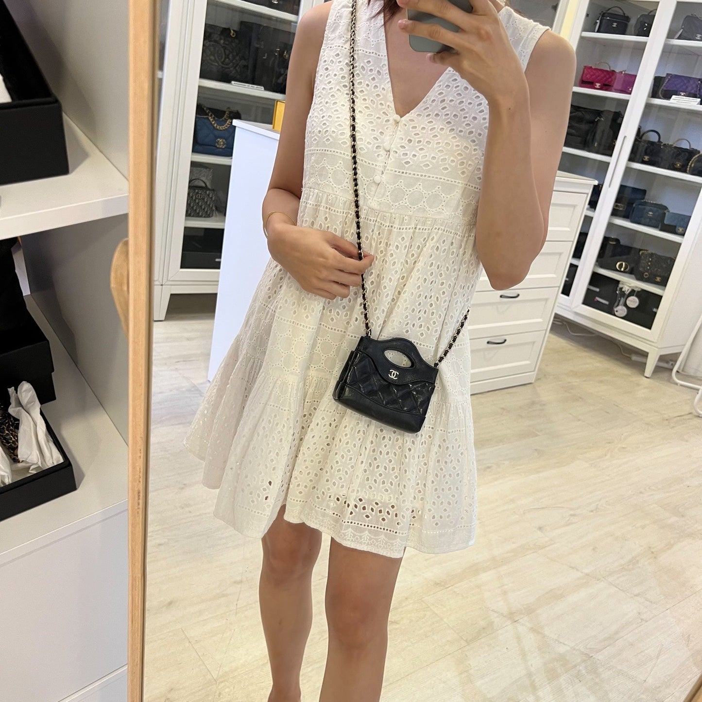Chanel 31 Micro Shopping Shopping Bag - Rovelle Bags