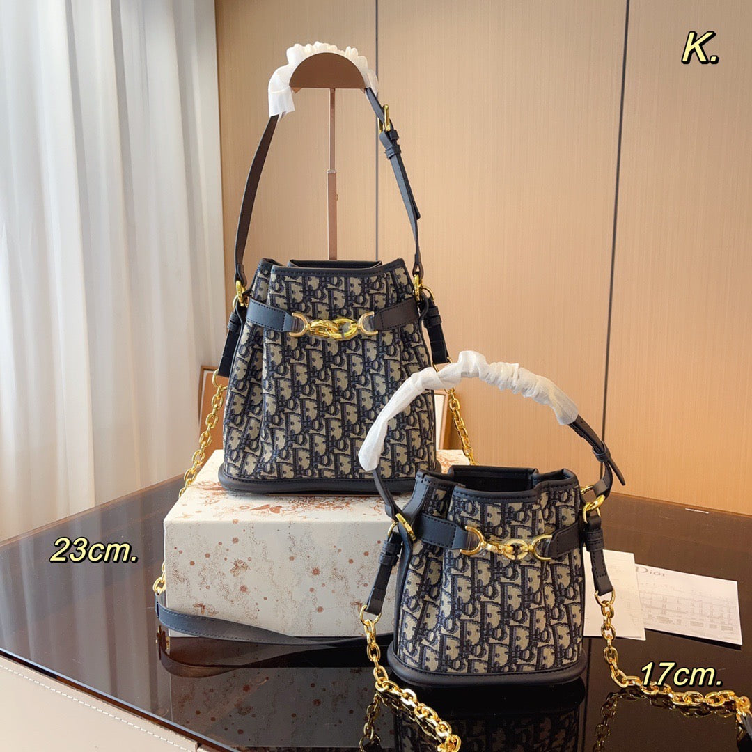 Dior Twist Chain Leather Crossbody