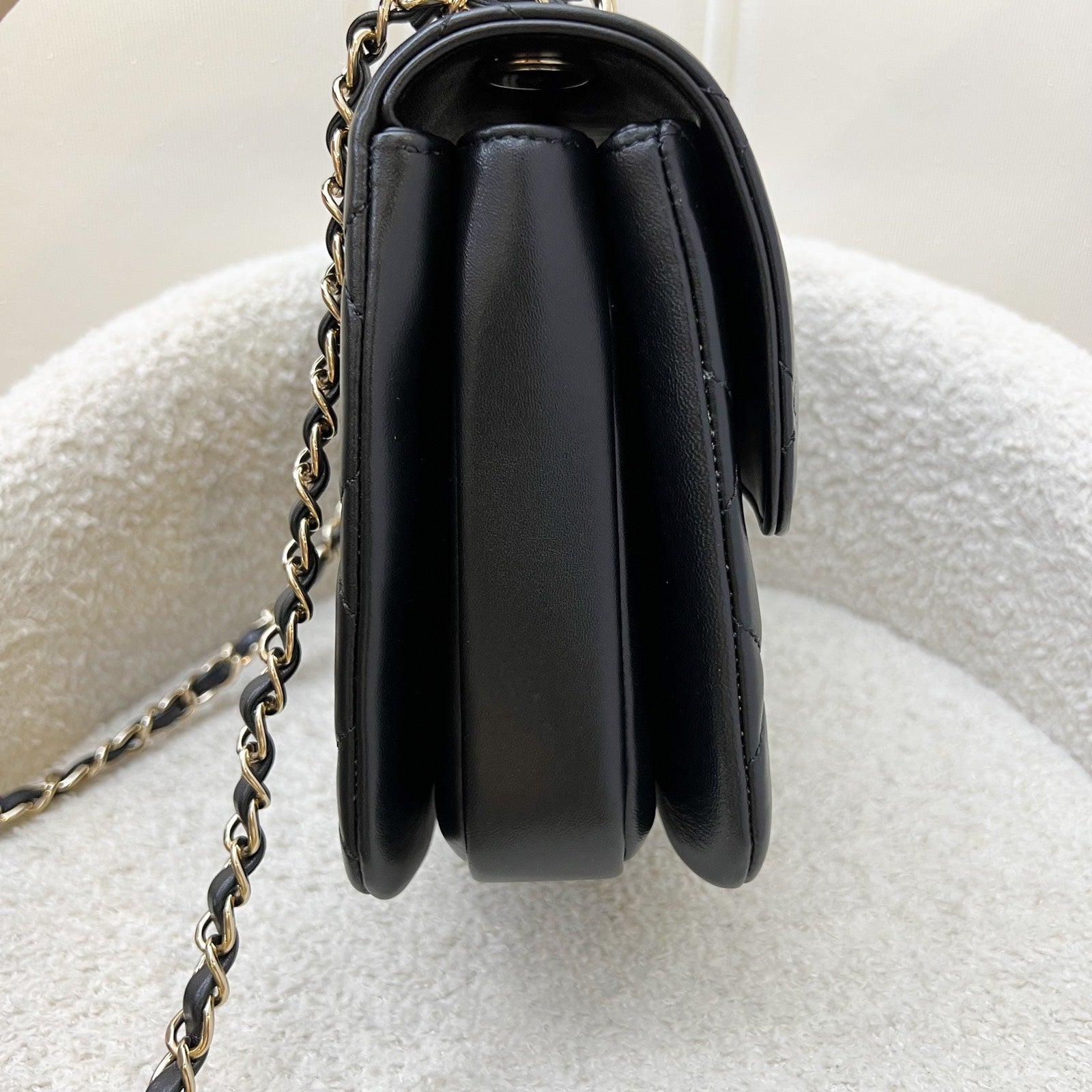 Chanel Small Trendy CC Top Handle Flap Bag - Rovelle Bags