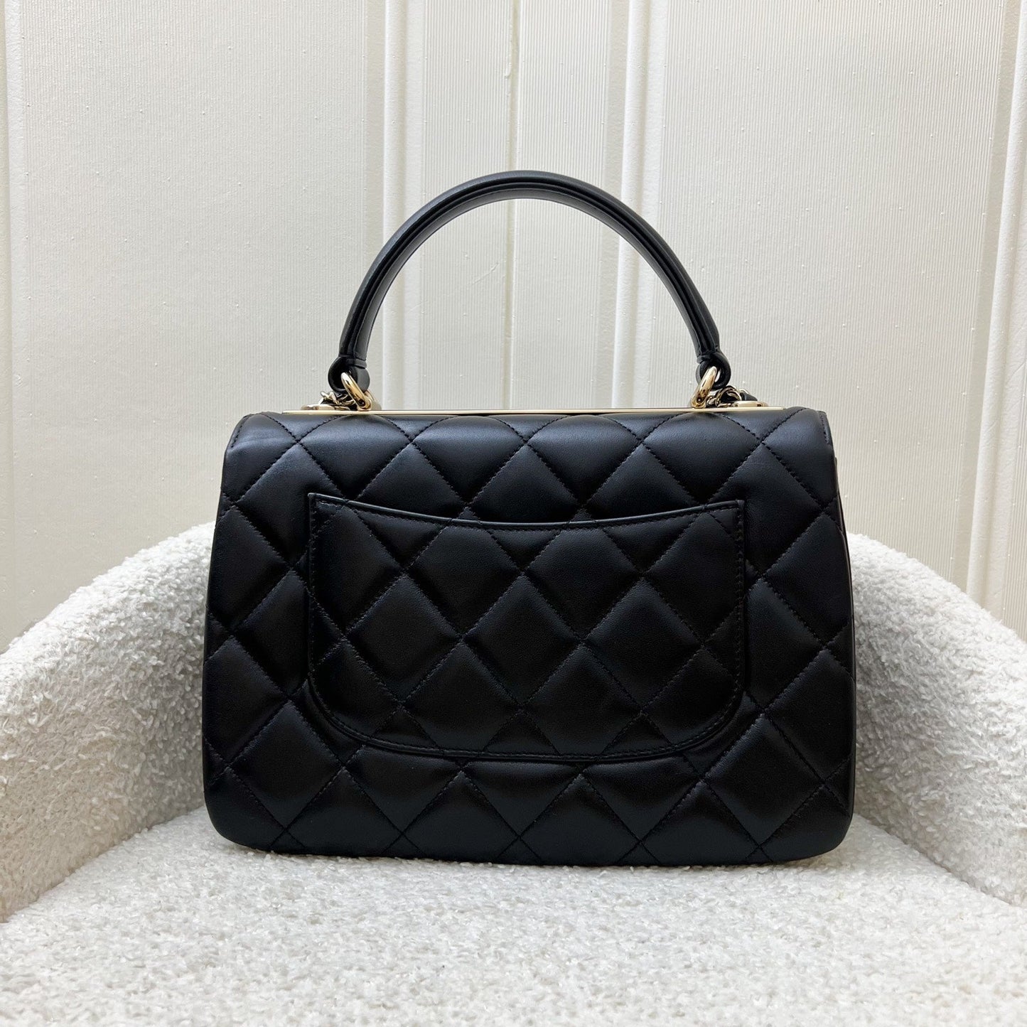Chanel Small Trendy CC Top Handle Flap Bag - Rovelle Bags