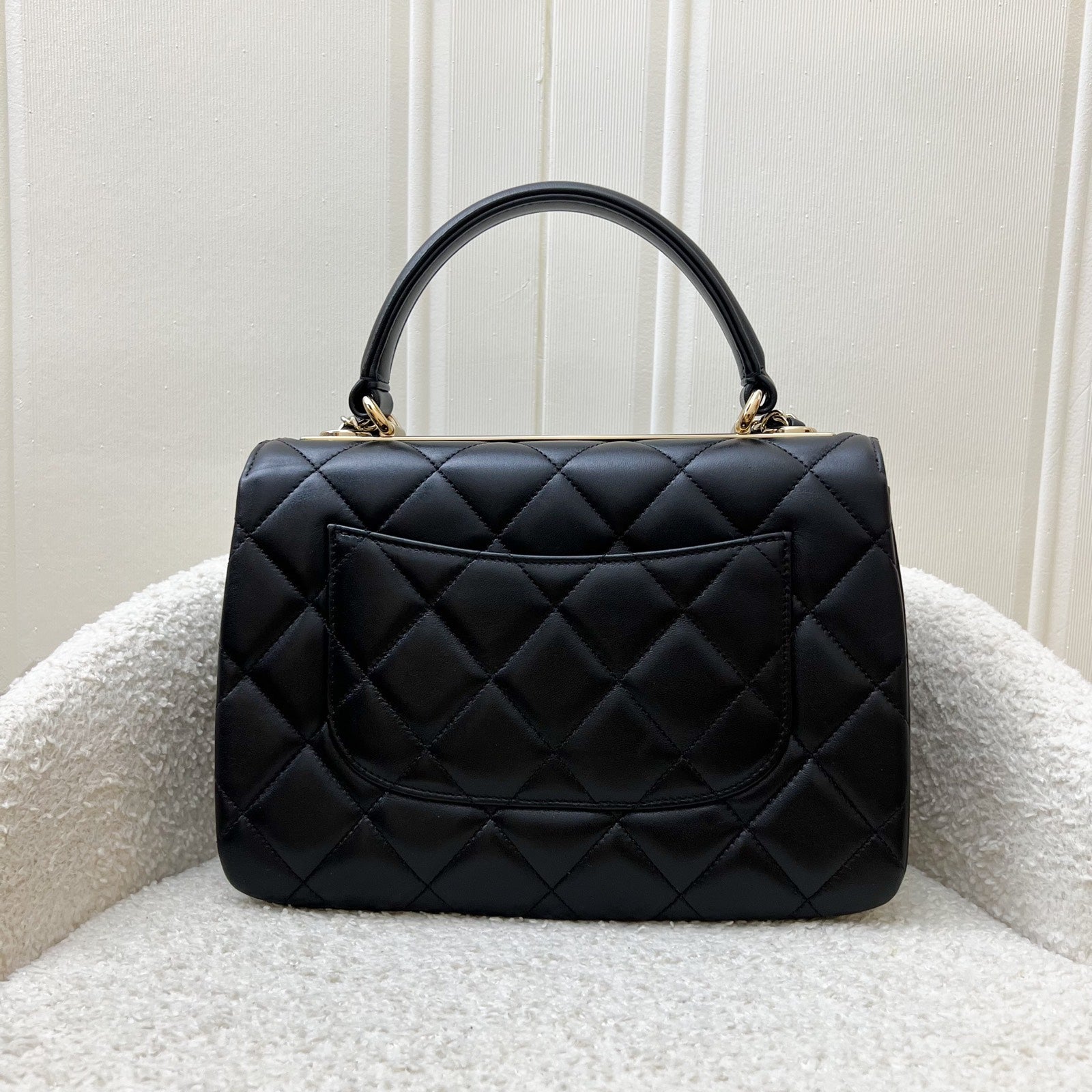 Chanel Small Trendy CC Top Handle Flap Bag - Rovelle Bags