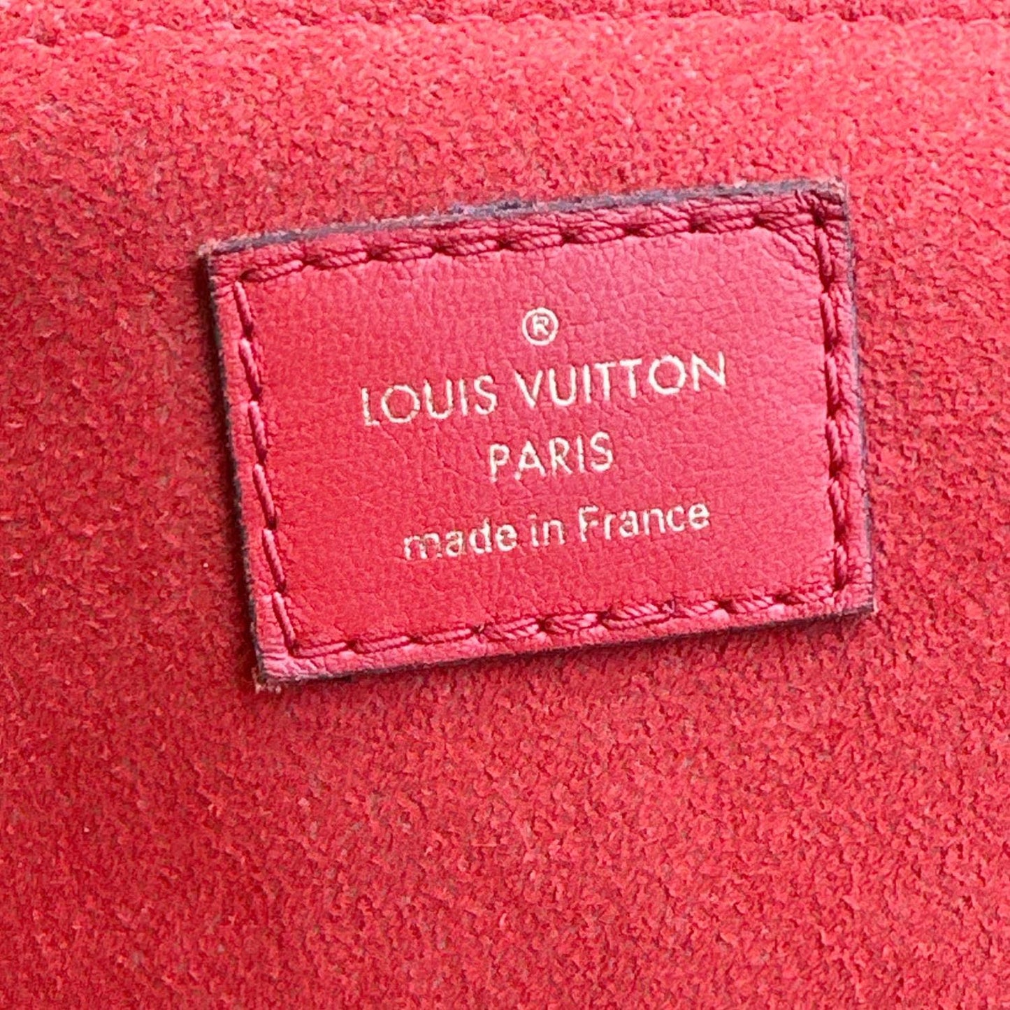 LOUIS VUITTON Locky BB Monogram Canvas Satchel Bag Brown