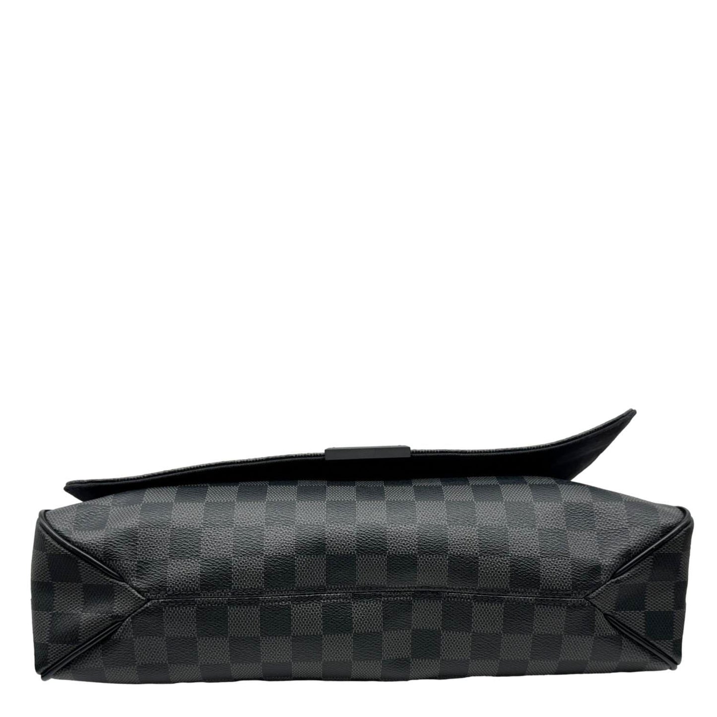 LOUIS VUITTON District MM Monogram Eclipse Messenger Bag Black