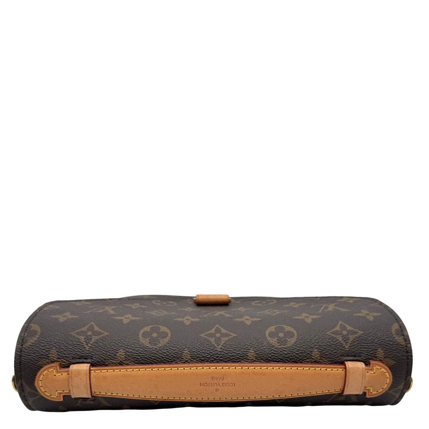 LOUIS VUITTON Metis Pochette Monogram Canvas Crossbody Bag Brown
