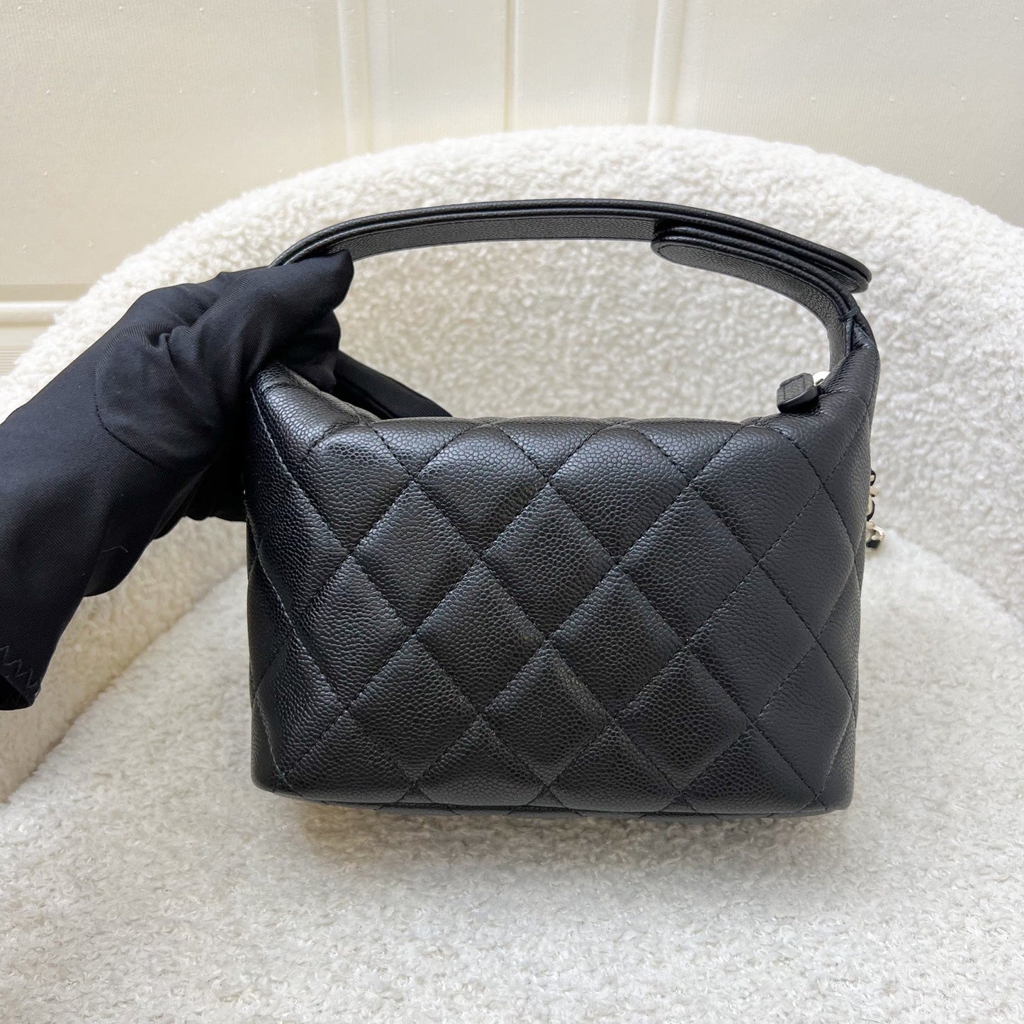 Chanel Classic Quilted Hobo Clutch on Shoulder Bag - Rovelle Bags