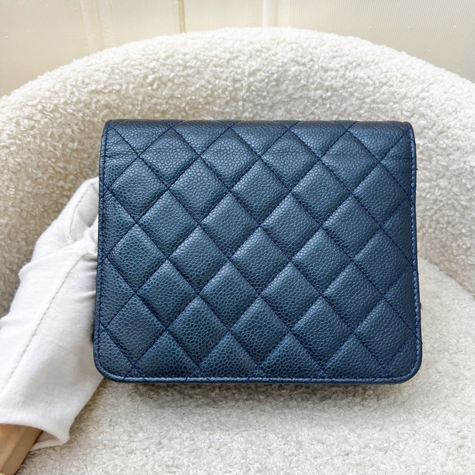 Chanel Square Wallet on Chain WOC Crossbody Bag - Rovelle Bags