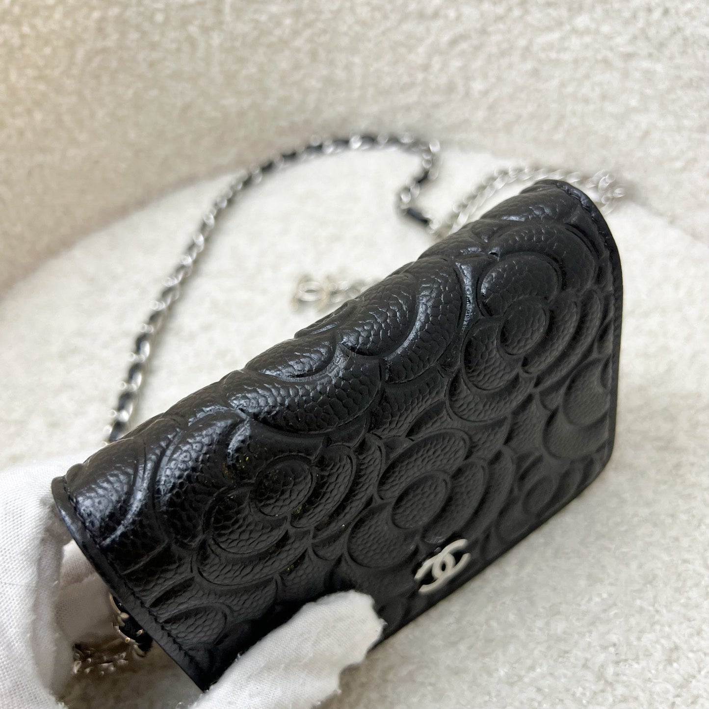 Chanel 20K Camellia Micro Flap / Flap Bag - Rovelle Bags