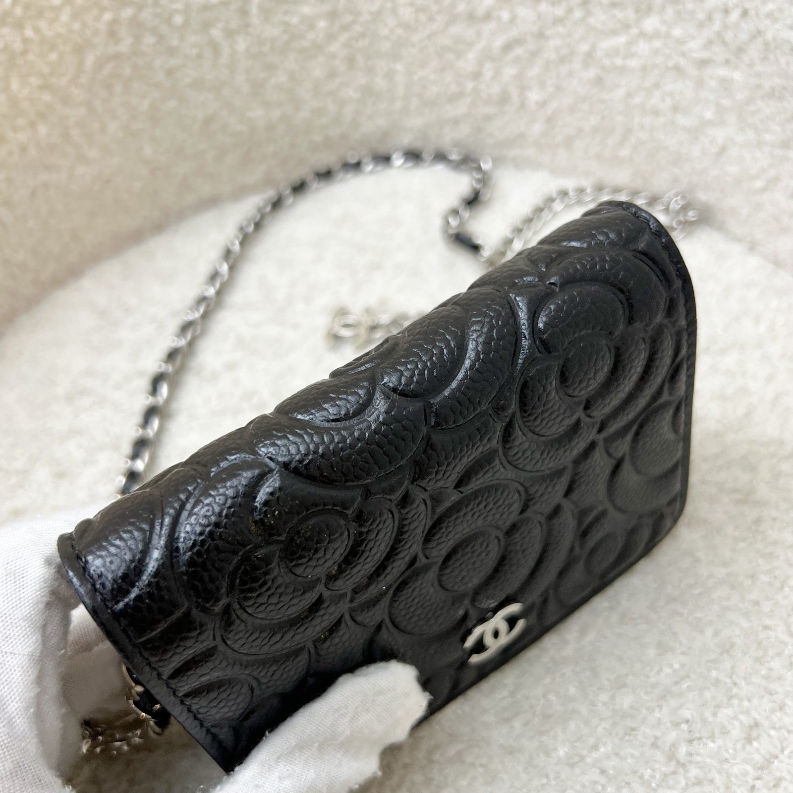 Chanel 20K Camellia Micro Flap / Flap Bag - Rovelle Bags
