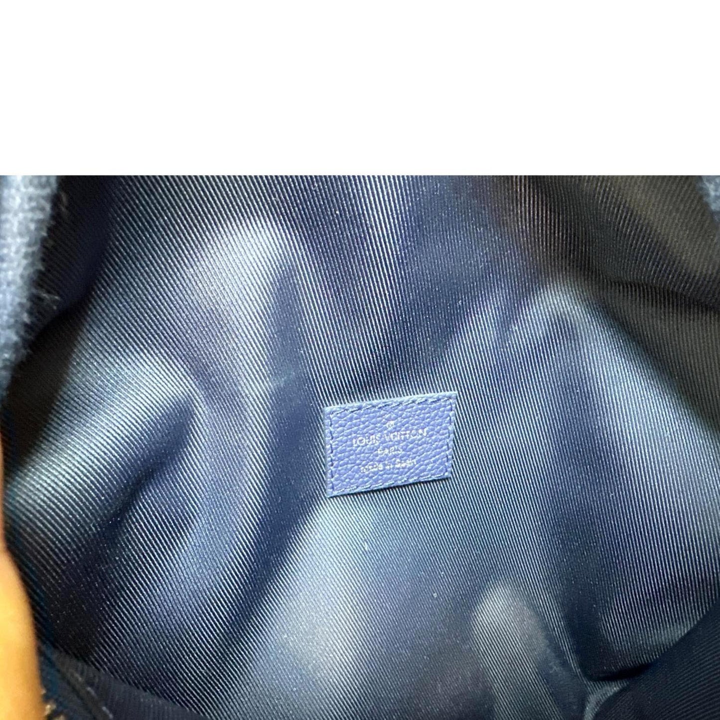 LOUIS VUITTON Discovery PM Monogram Bandana Canvas Bumbag Blue