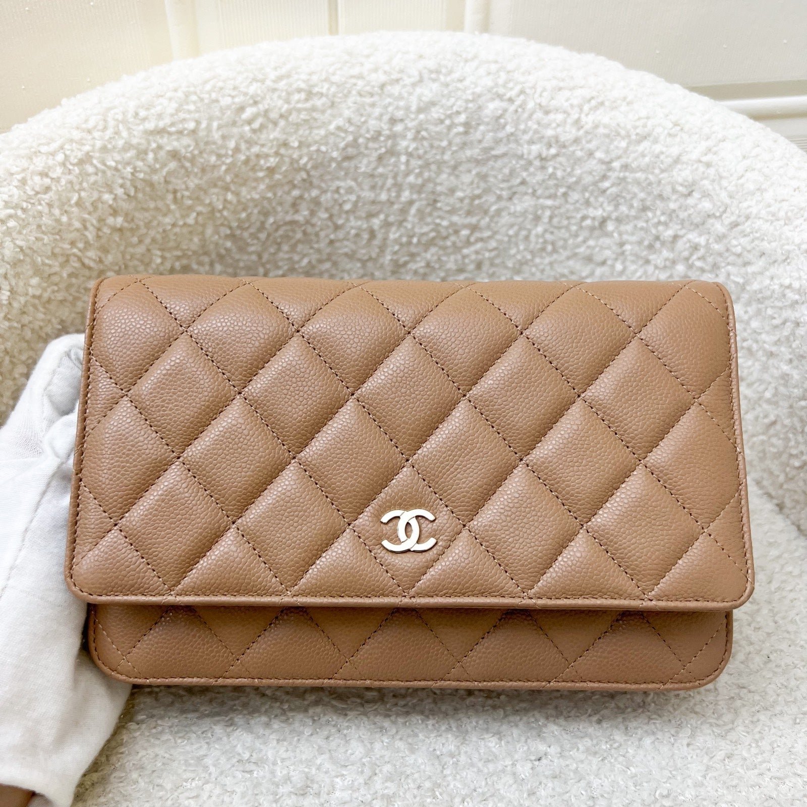 Chanel Classic Wallet on Chain WOC Crossbody Bag - Rovelle Bags