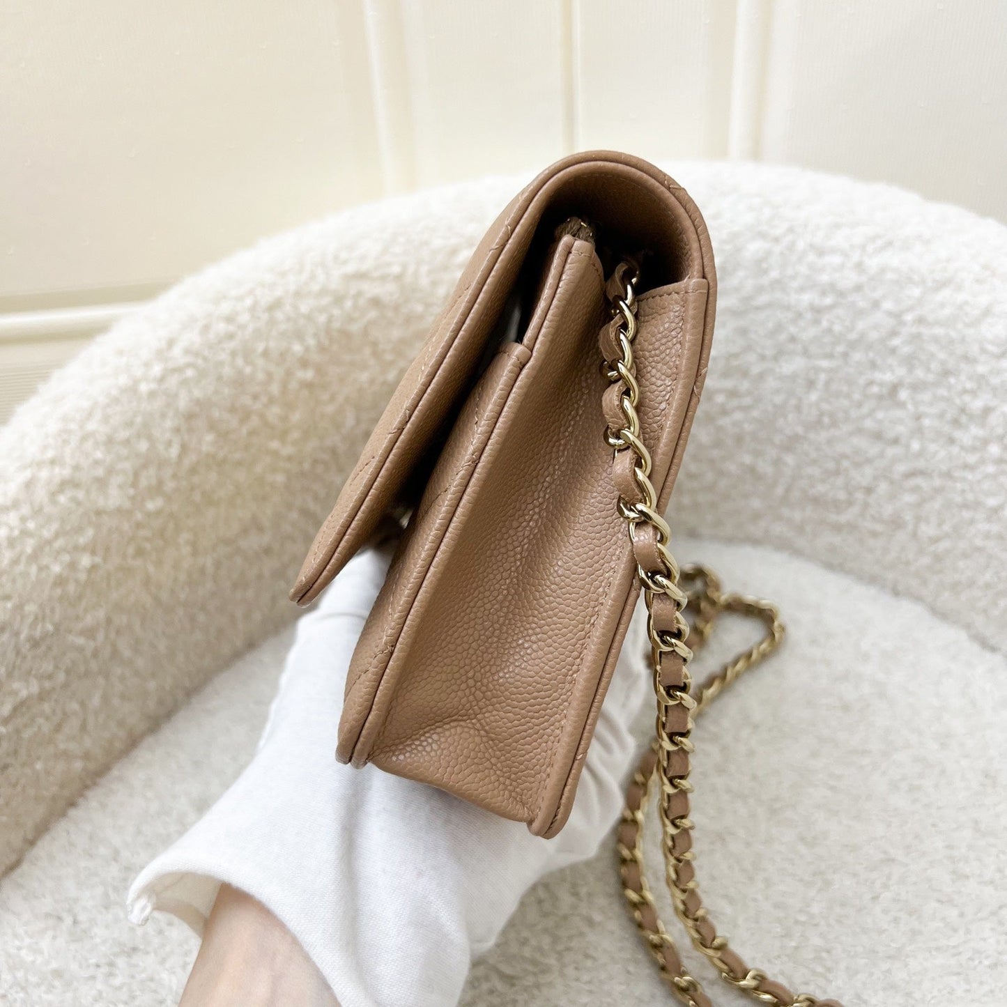 Chanel Classic Wallet on Chain WOC Crossbody Bag - Rovelle Bags